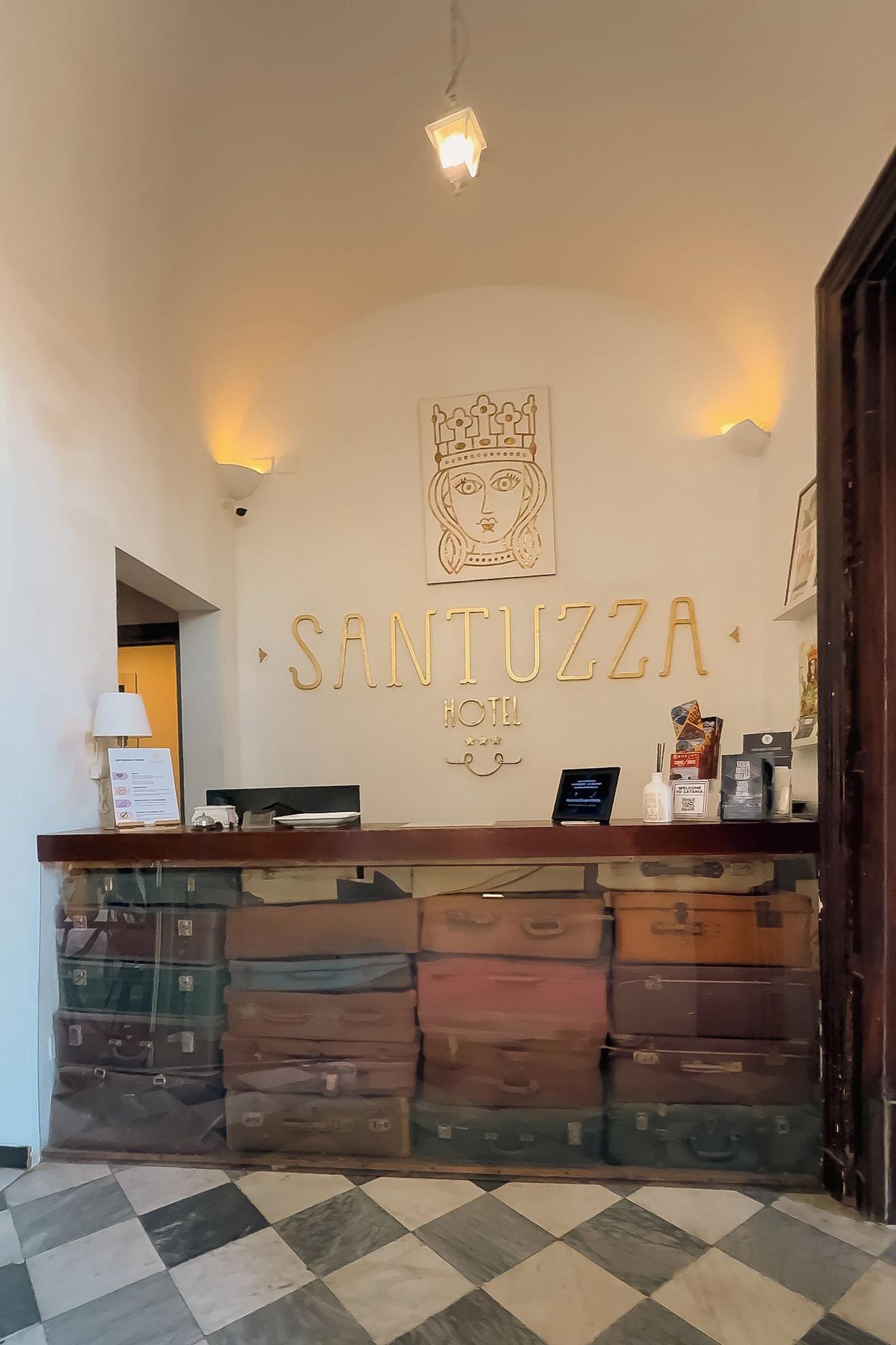 Vista Lobby Santuzza Hotel Catania
