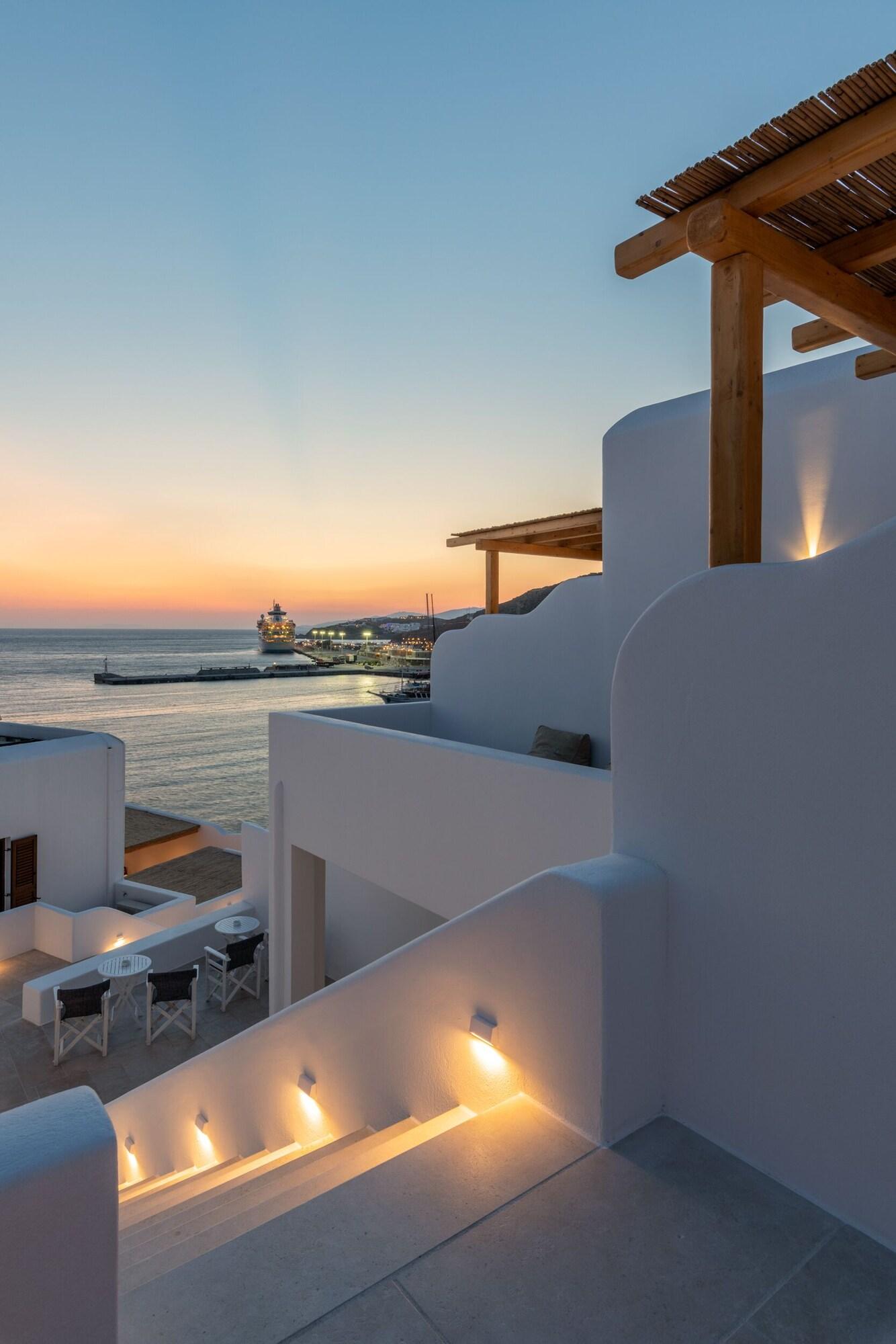 Vista Exterior Avra Mykonos