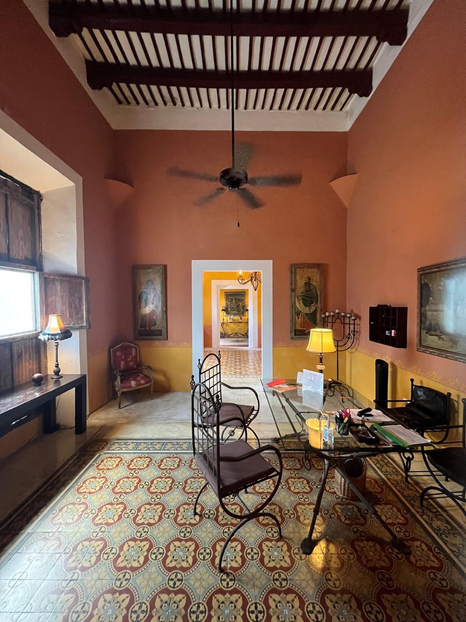 Vista Lobby Hotel Hacienda Merida