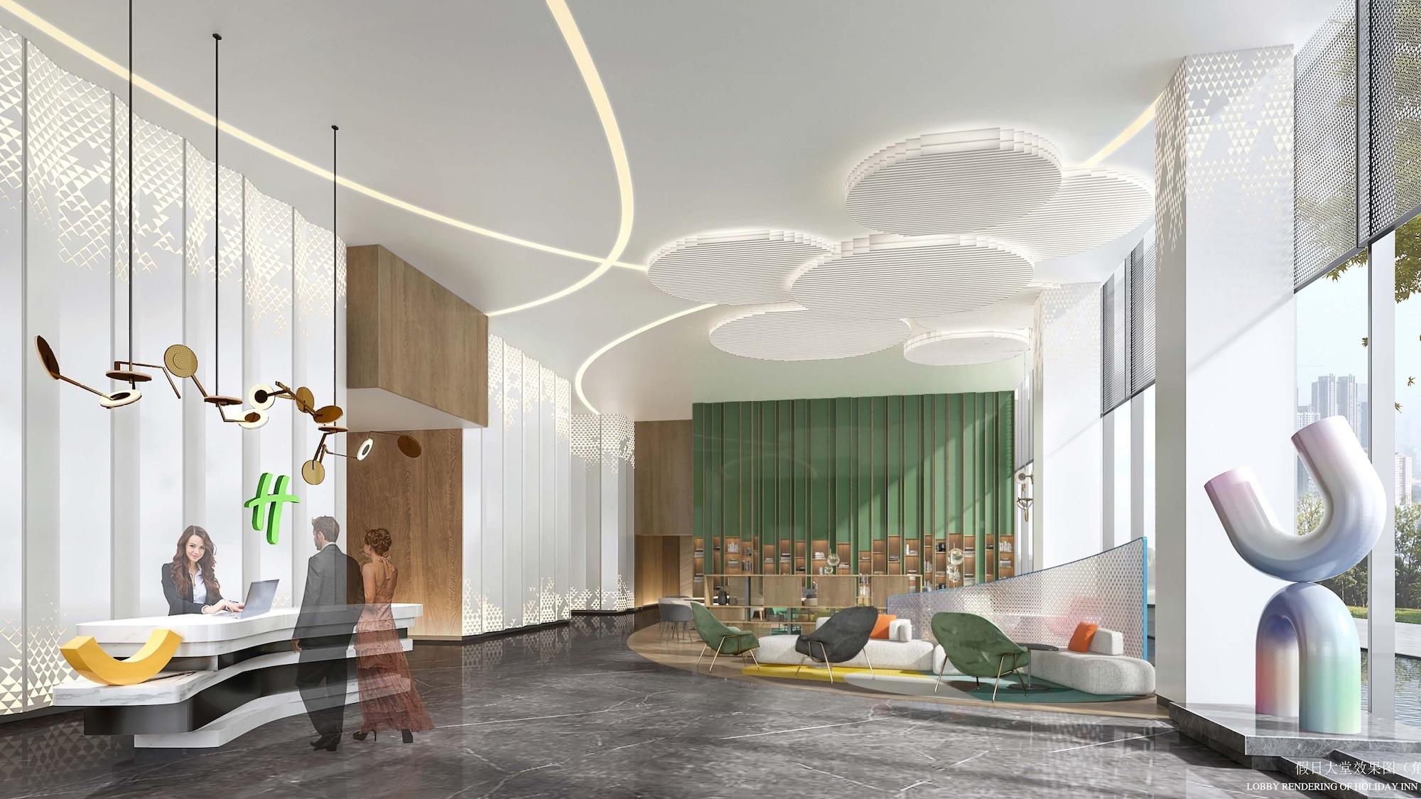 Vista Lobby Holiday Inn Hotel & Suites Qingdao Jinshui by IHG