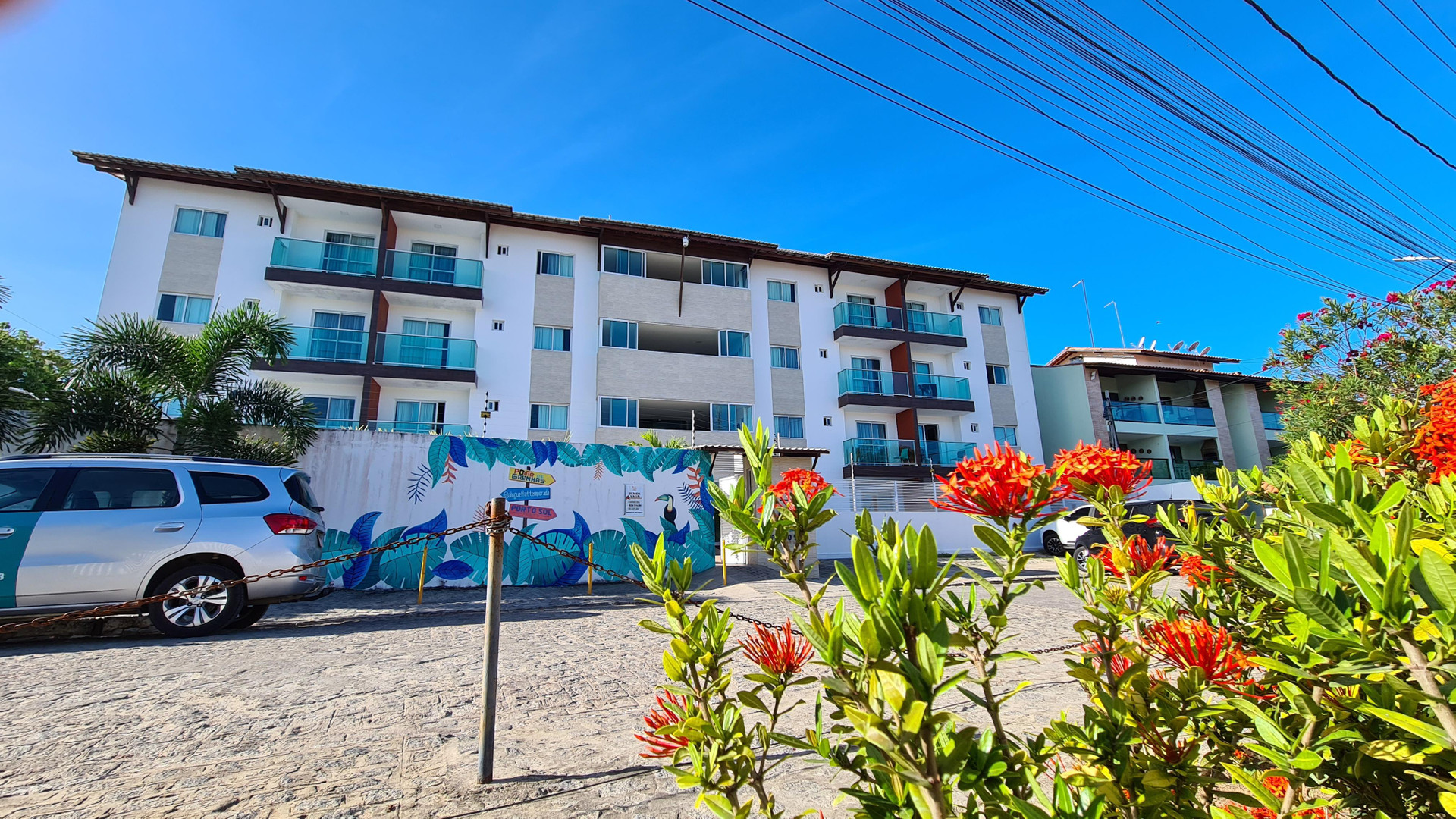 Vista Exterior Porto Sol Flats by AFT