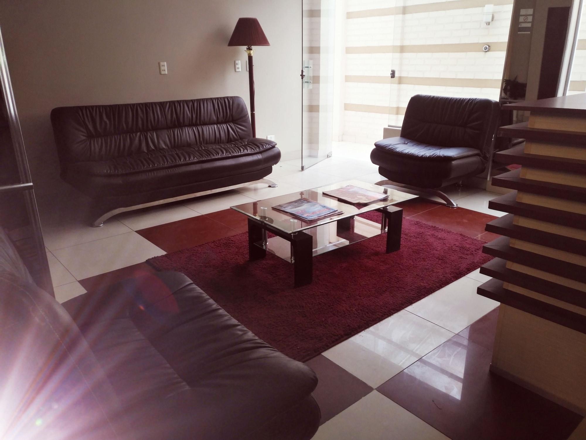 Vista Lobby Hostal Costa de Marfil