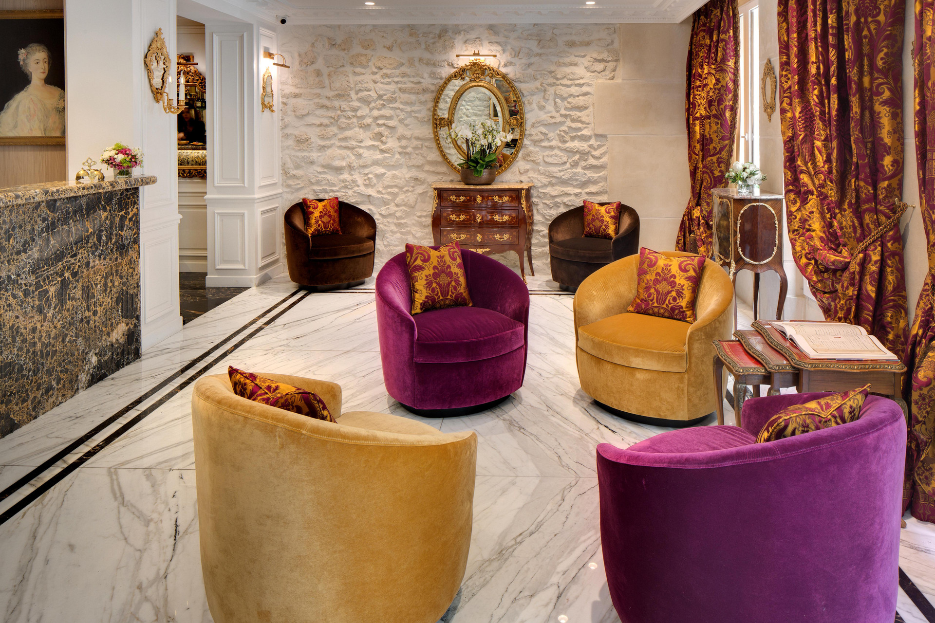 Vista Lobby Hôtel Kleber Paris & Spa