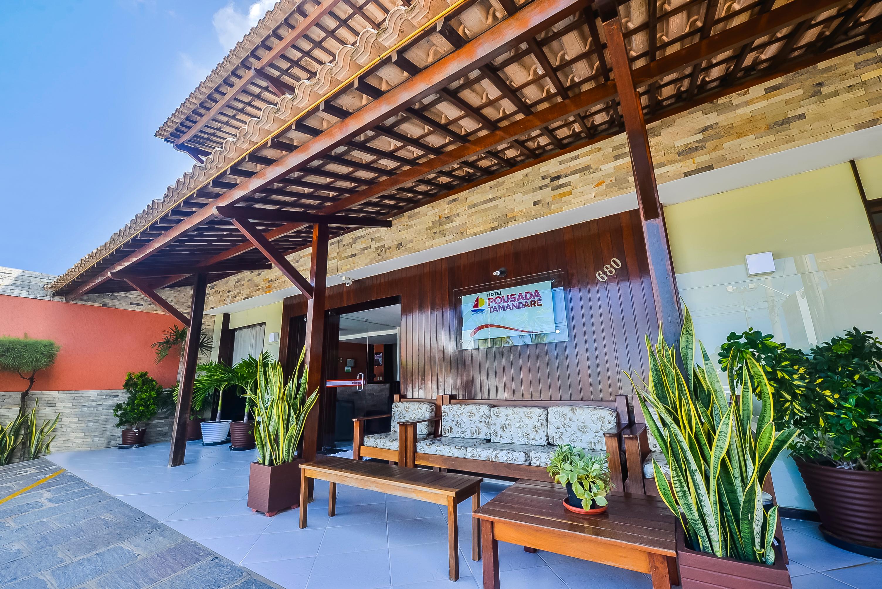 Vista Exterior Hotel Pousada Tamandaré