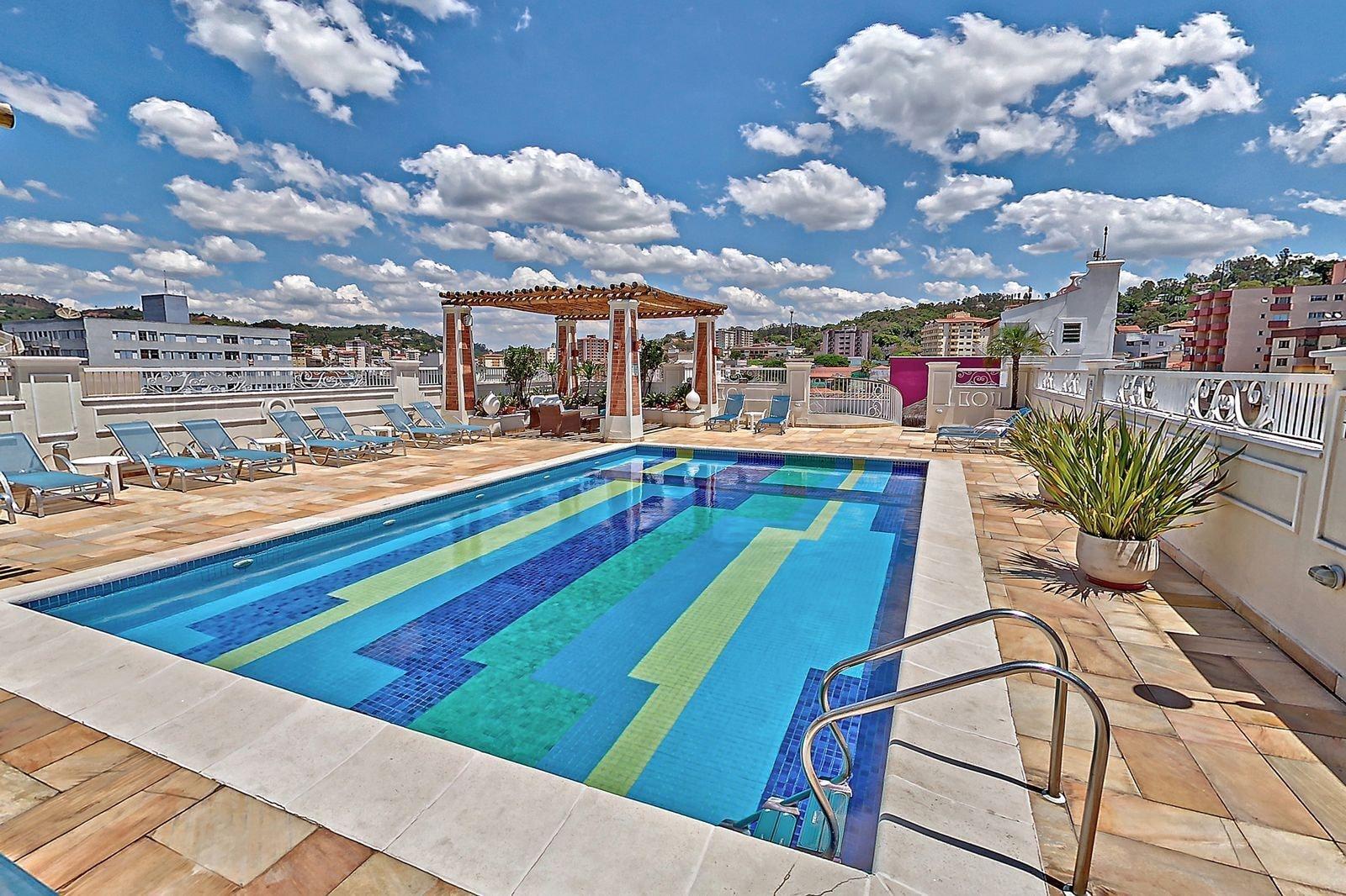 Vista Piscina Hotel Firenze Serra Negra