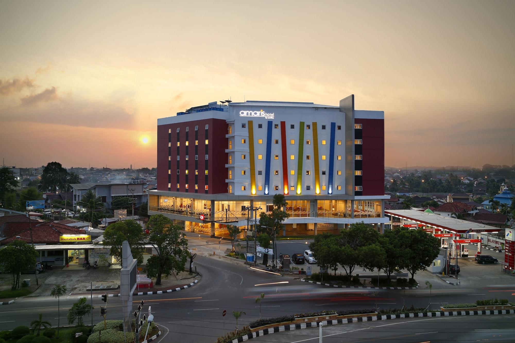 Vista Exterior Amaris Hotel Palembang