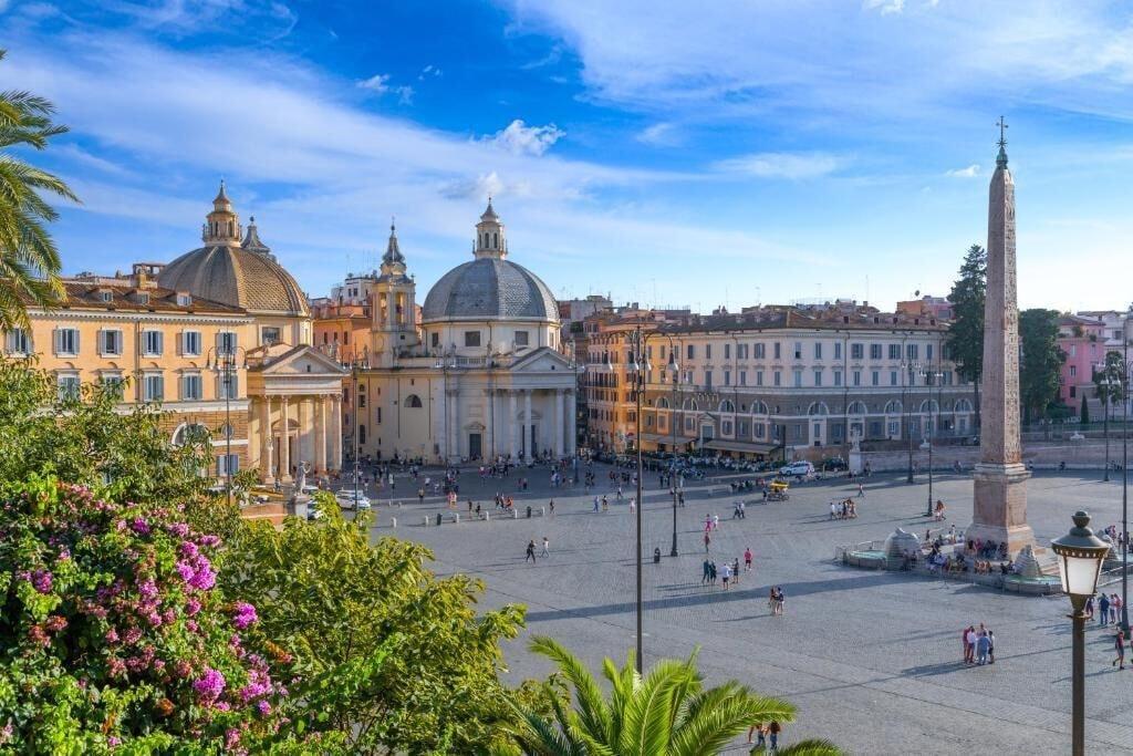 Vista Exterior Plaza Suites Rome