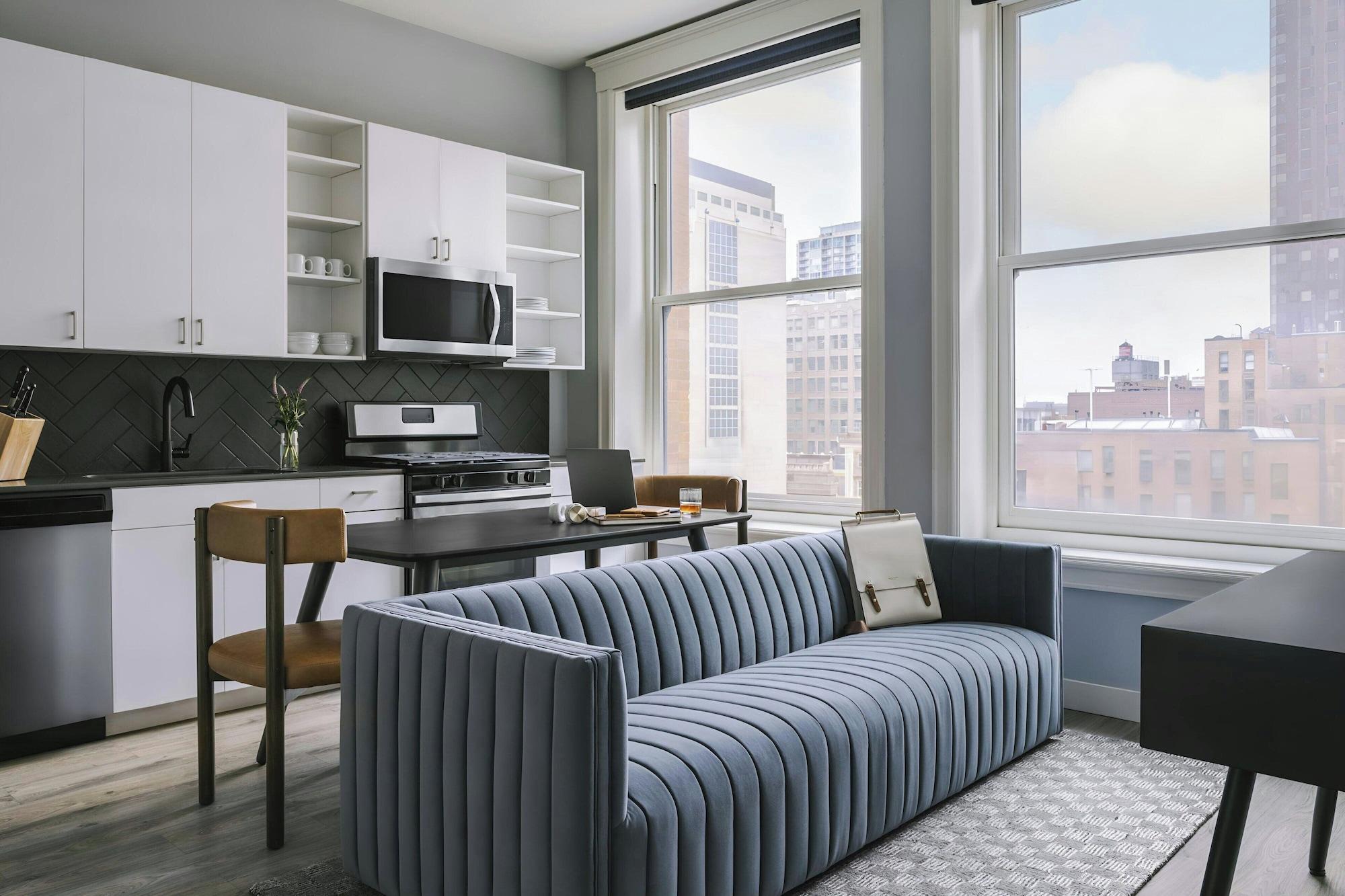 Equipamiento de Habitación Sonder by Marriott Bonvoy The Plymouth Apartments Loop