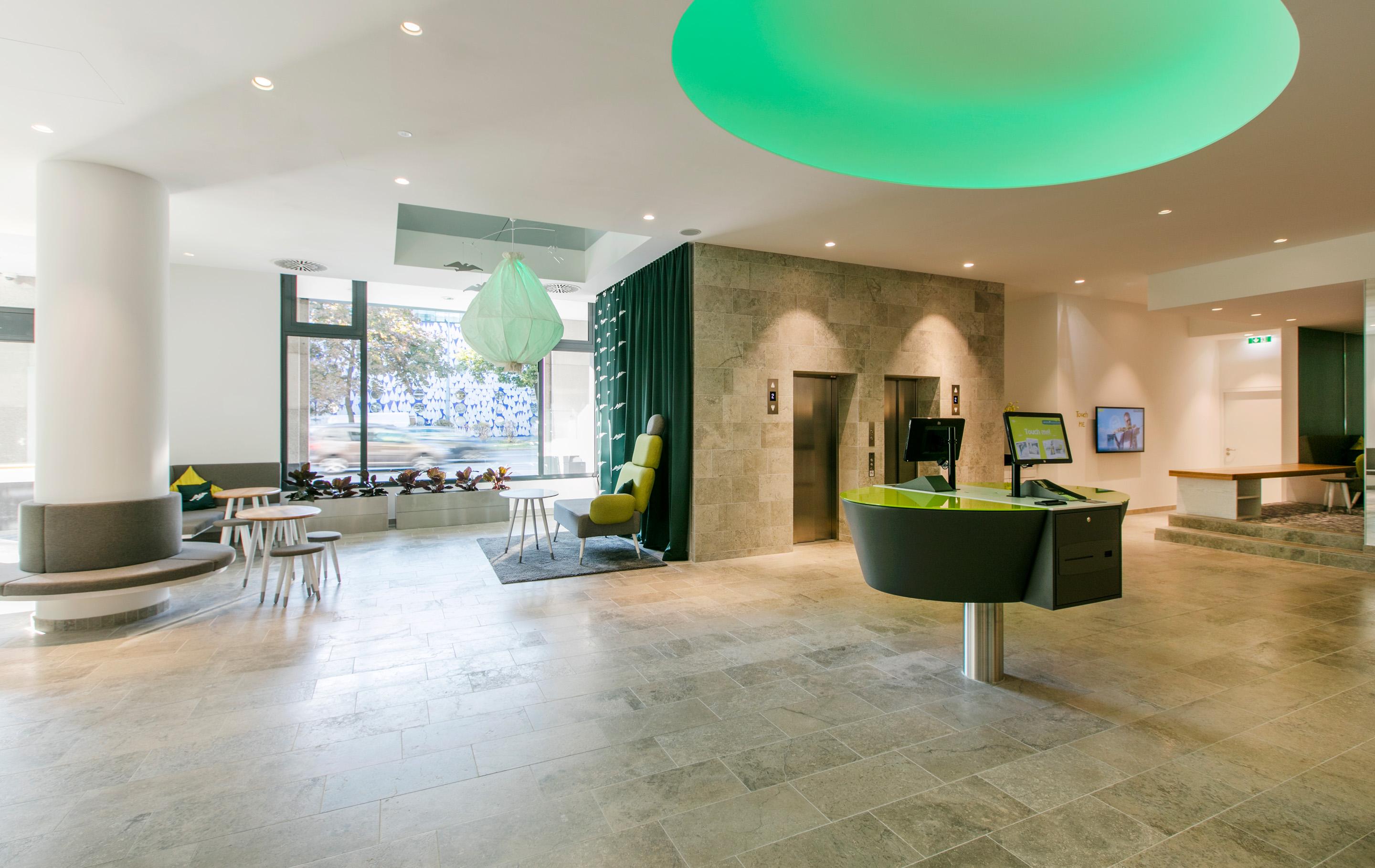 Vista Lobby ARCOTEL Donauzentrum