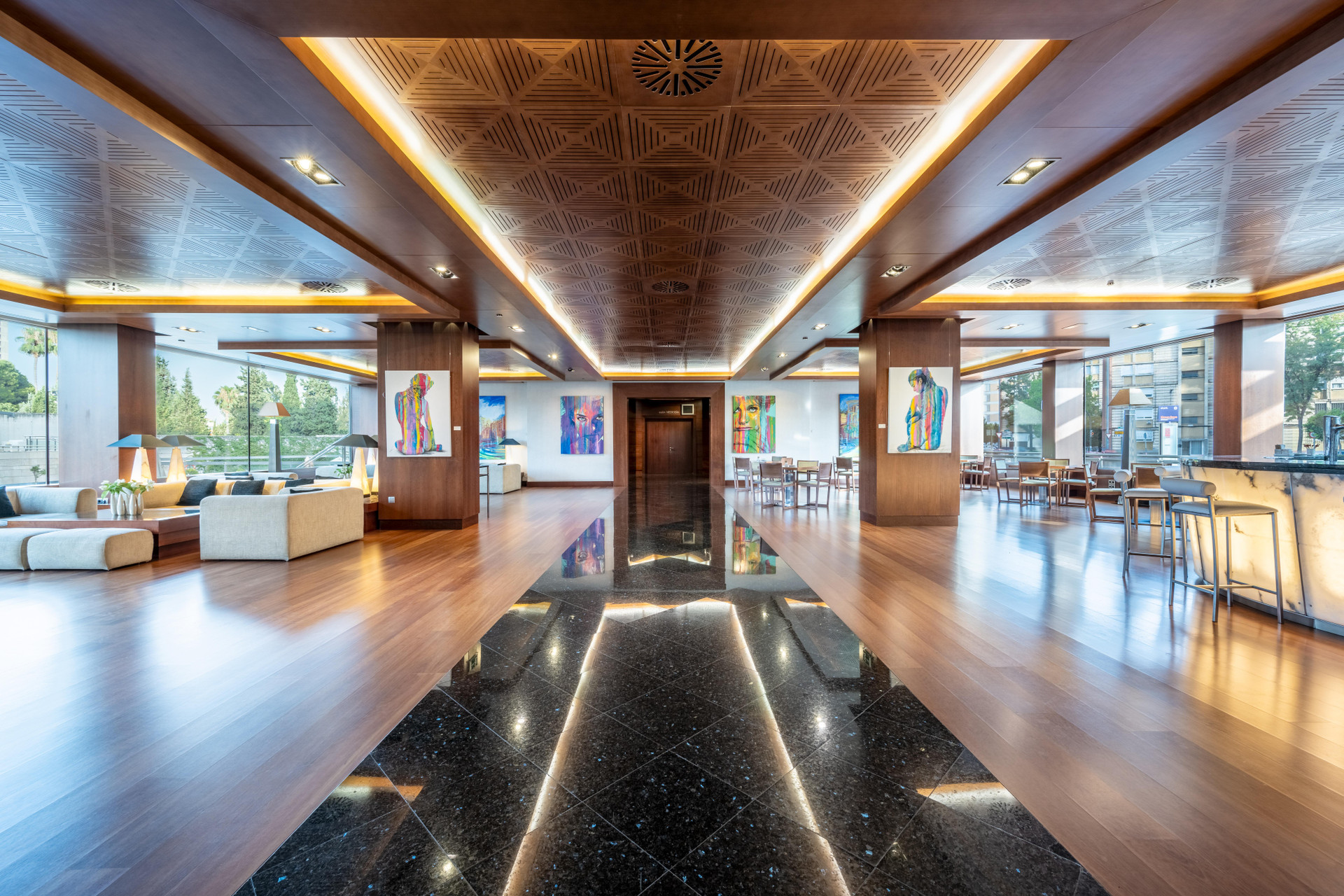 Vista Lobby Hotel Nelva