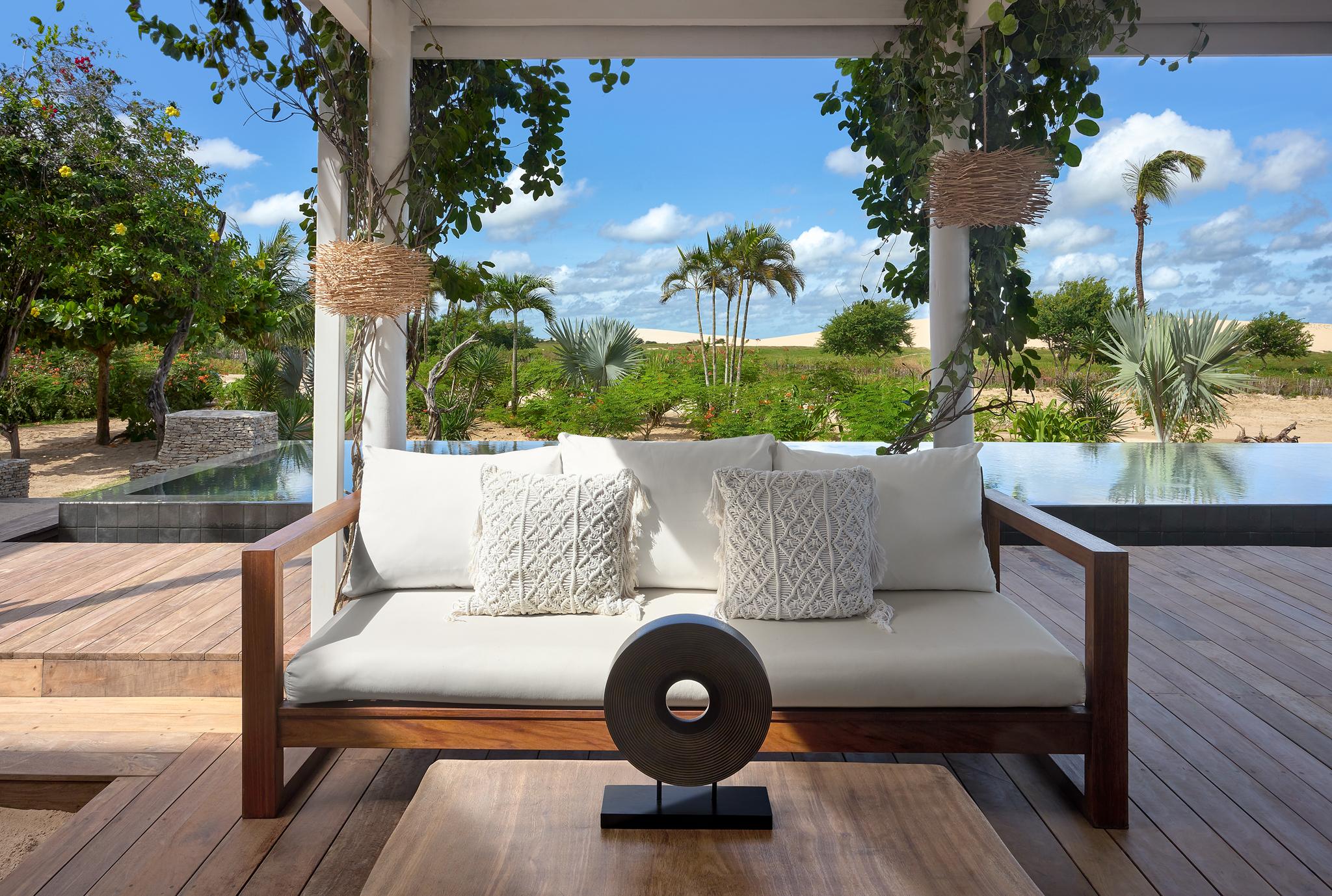 Vista Lobby La Villa Praia