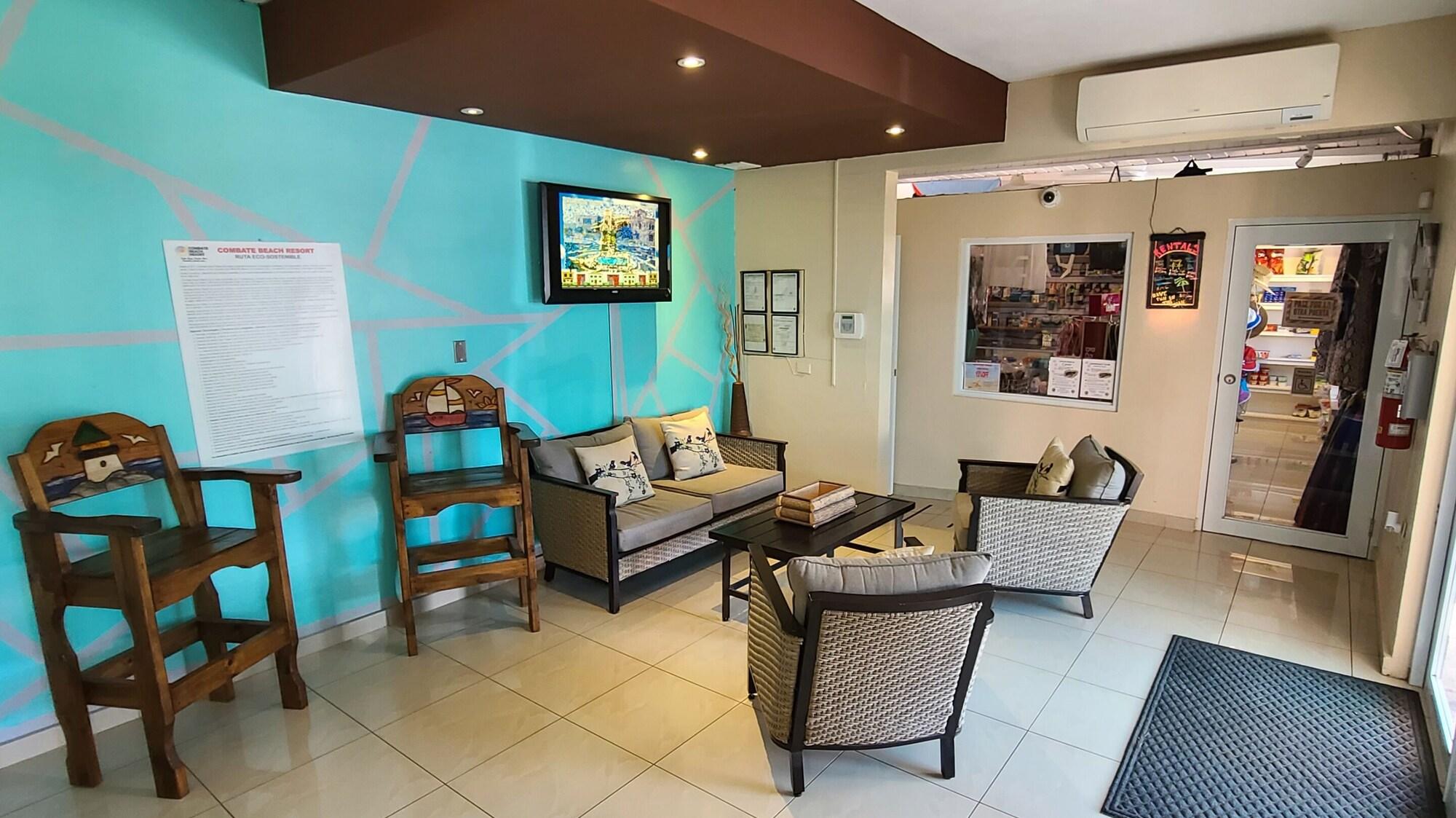 Vista Lobby Combate Beach Resort