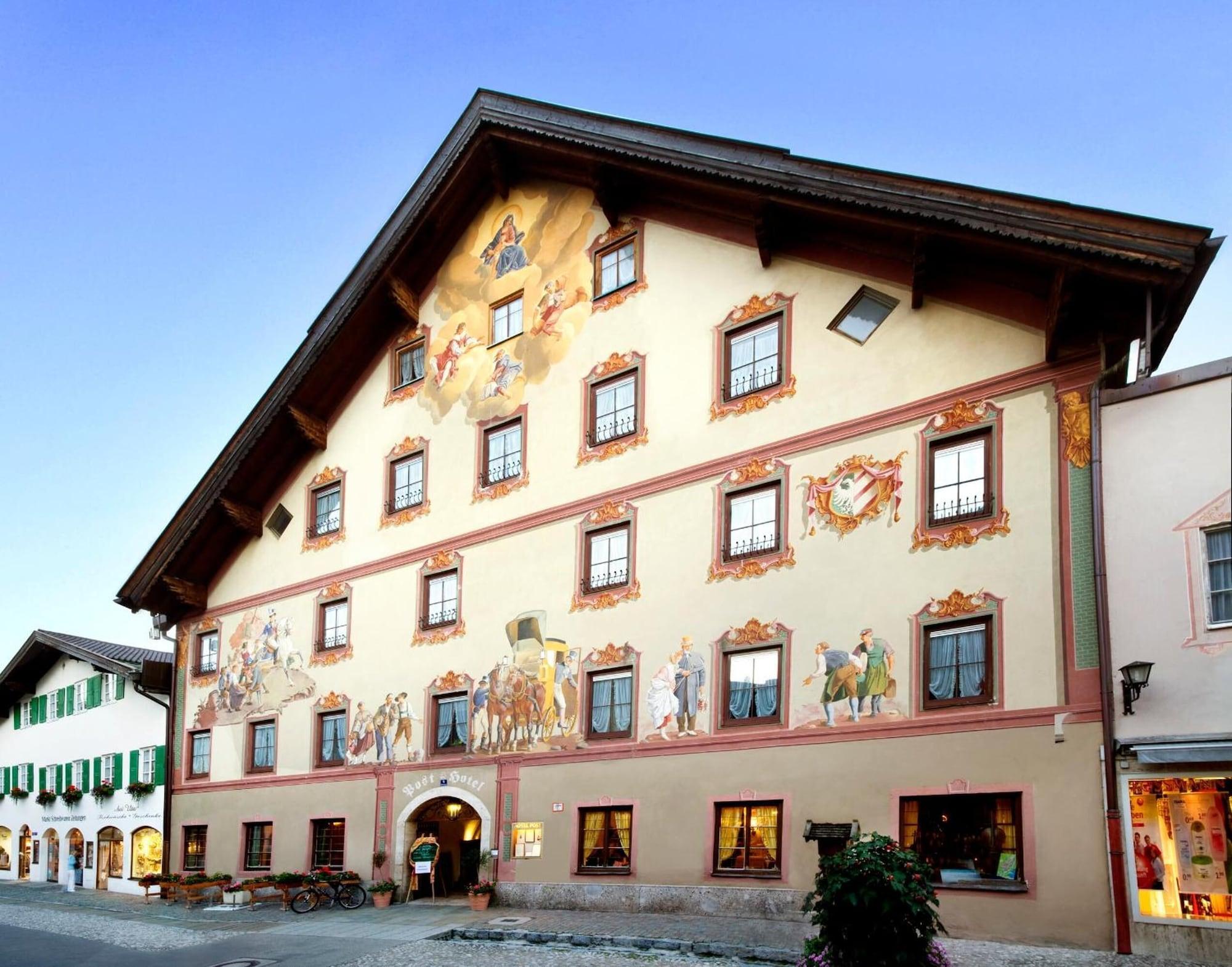 Vista Exterior Post Hotel Mittenwald