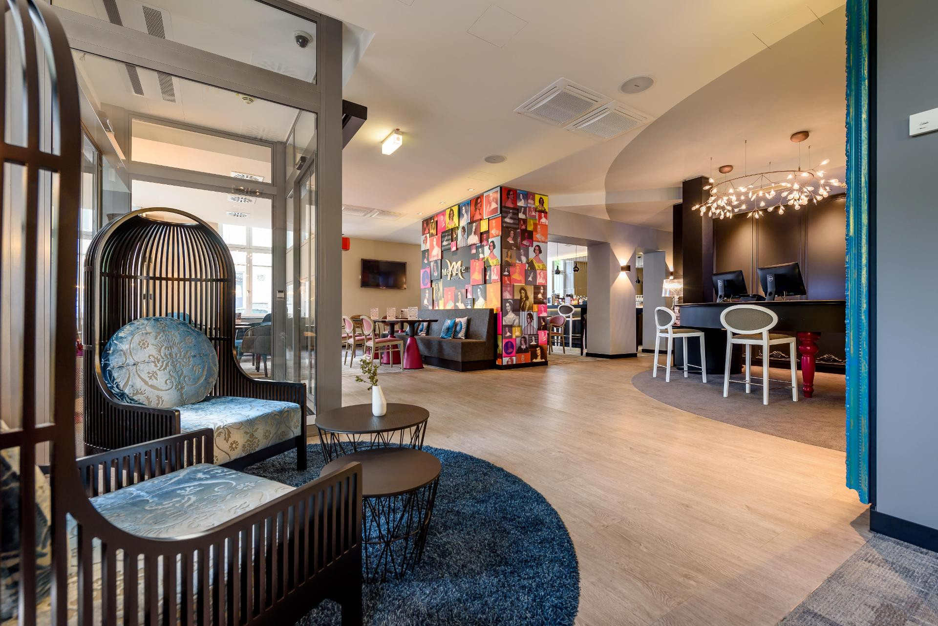 Vista Lobby Mercure Hotel Muenchen am Olympiapark