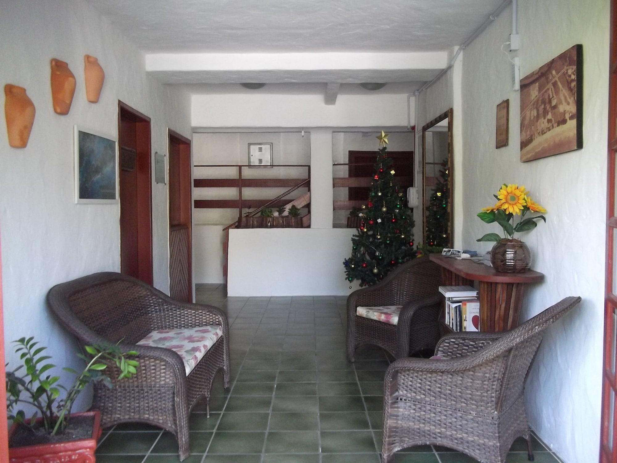 Vista Lobby Hostal Blanco Apart-Hotel