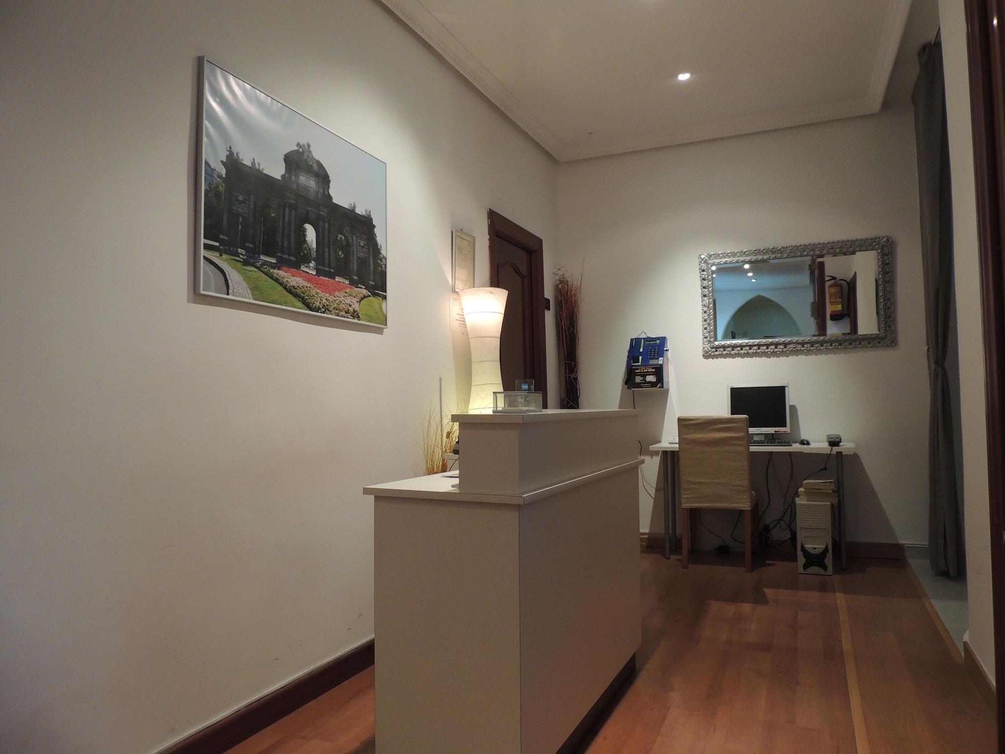 Vista Lobby Hostal Cervantes