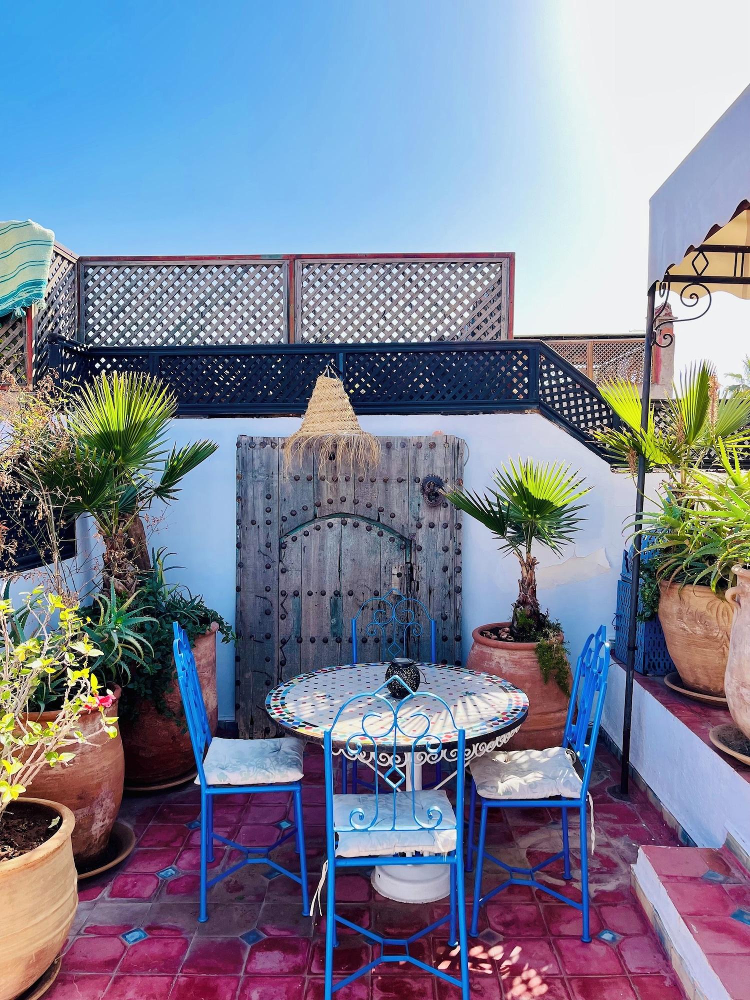 Vista Exterior Riad Zarka