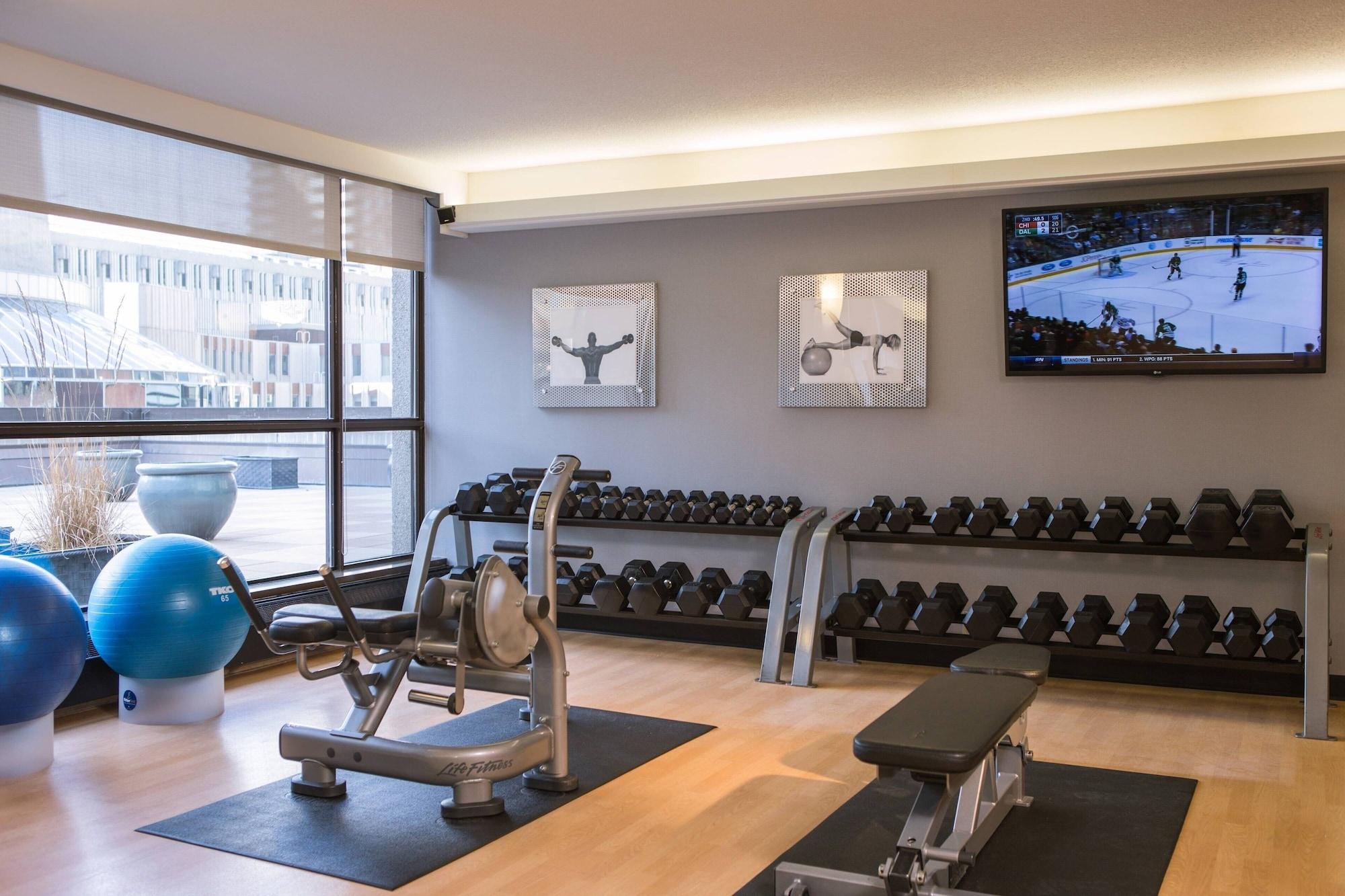 Gimnasio Calgary Marriott Downtown Hotel