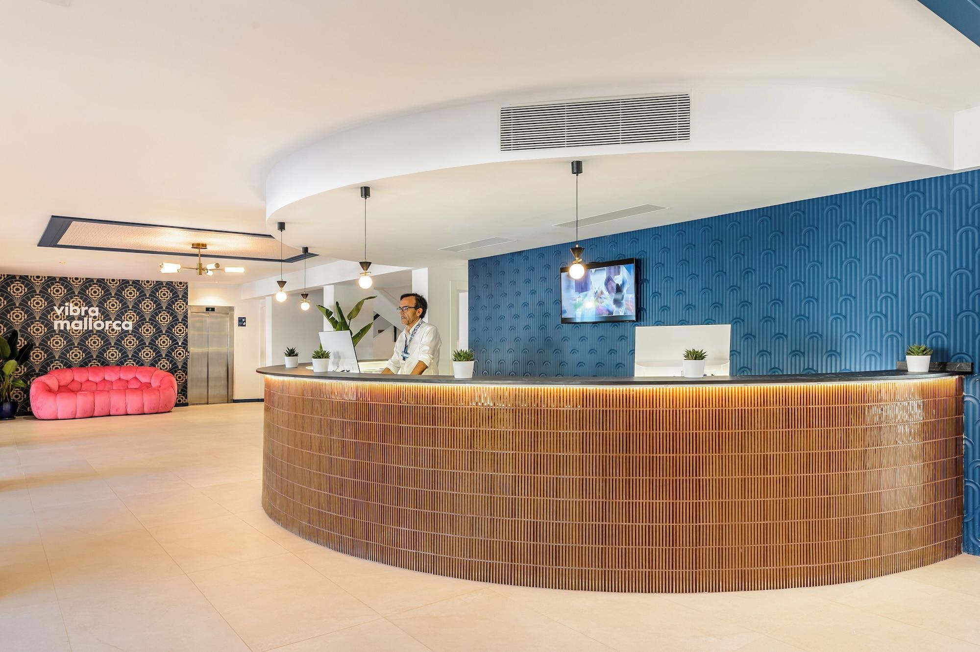 Vista Lobby Hotel Vibra Palma Cactus