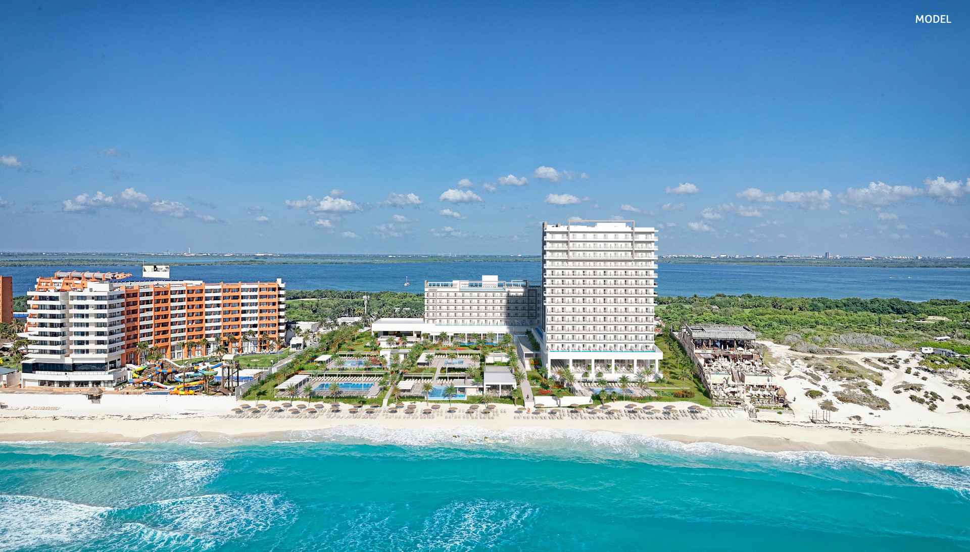 Vista Exterior Riu Ventura All Inclusive