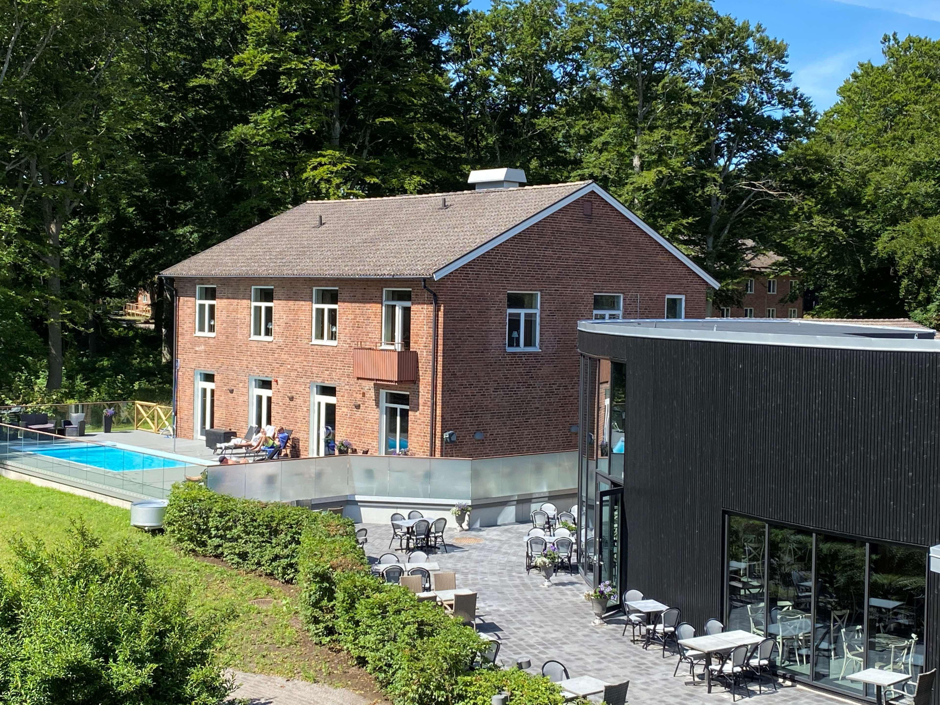 Vista Piscina Best Western Valhall Park Hotell