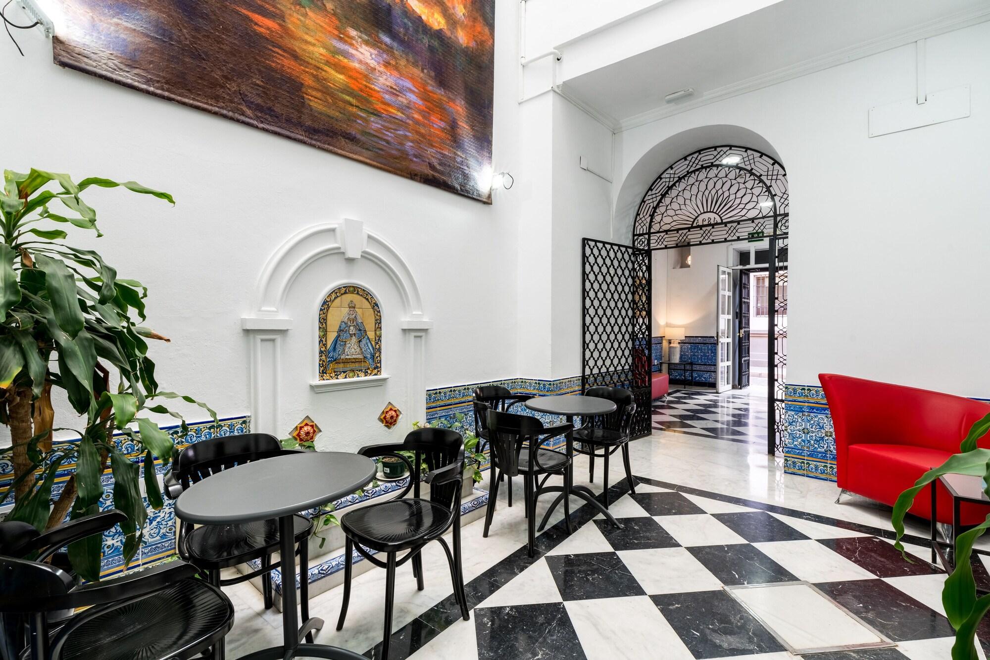 Vista Lobby Cool Sevilla Hotel