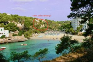 Casas - CALA SANTANYI LUXURY VACATION HOUSE DIRECT ACCESS TO THE BEACH