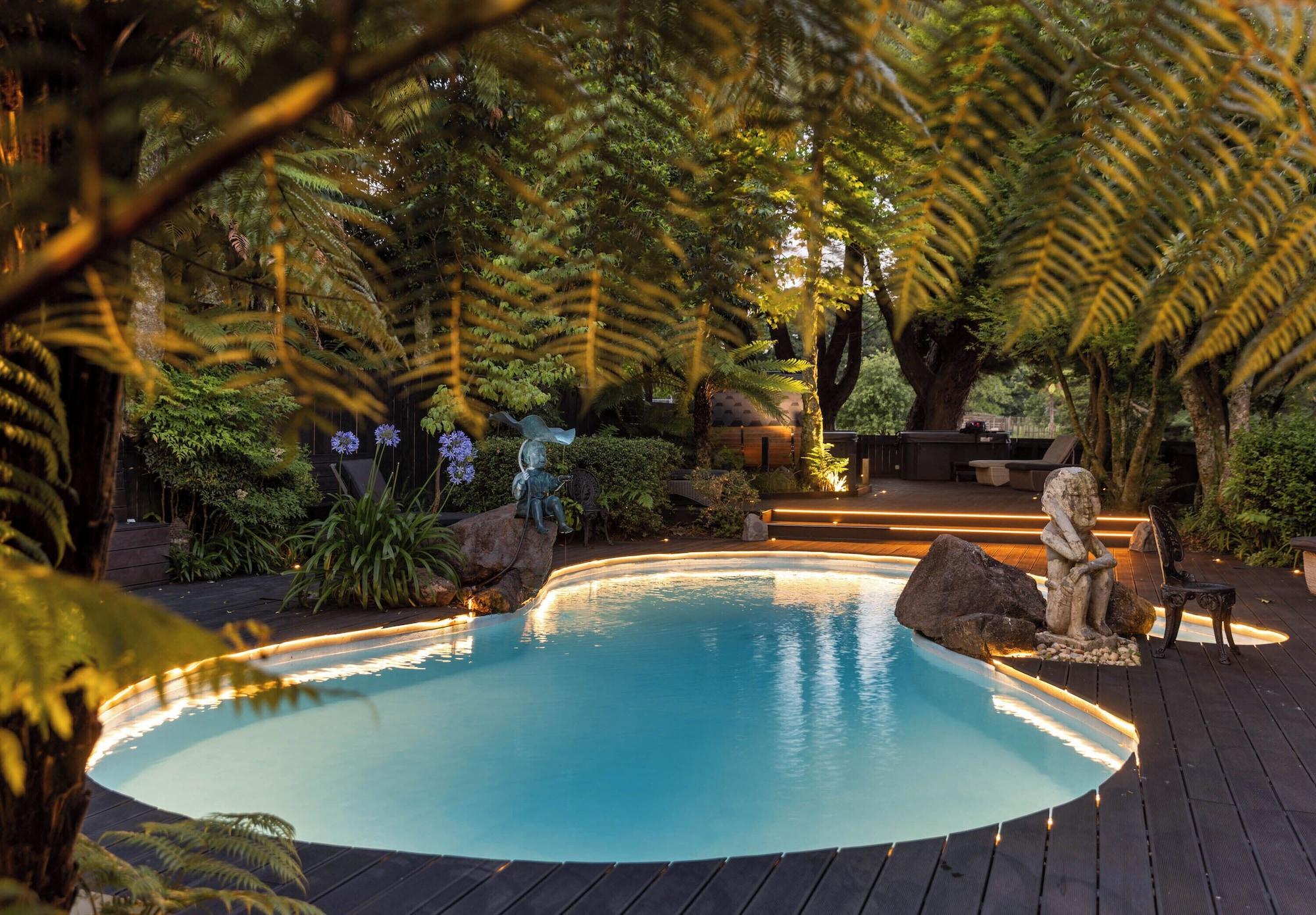 Vista Piscina Hana Lodge