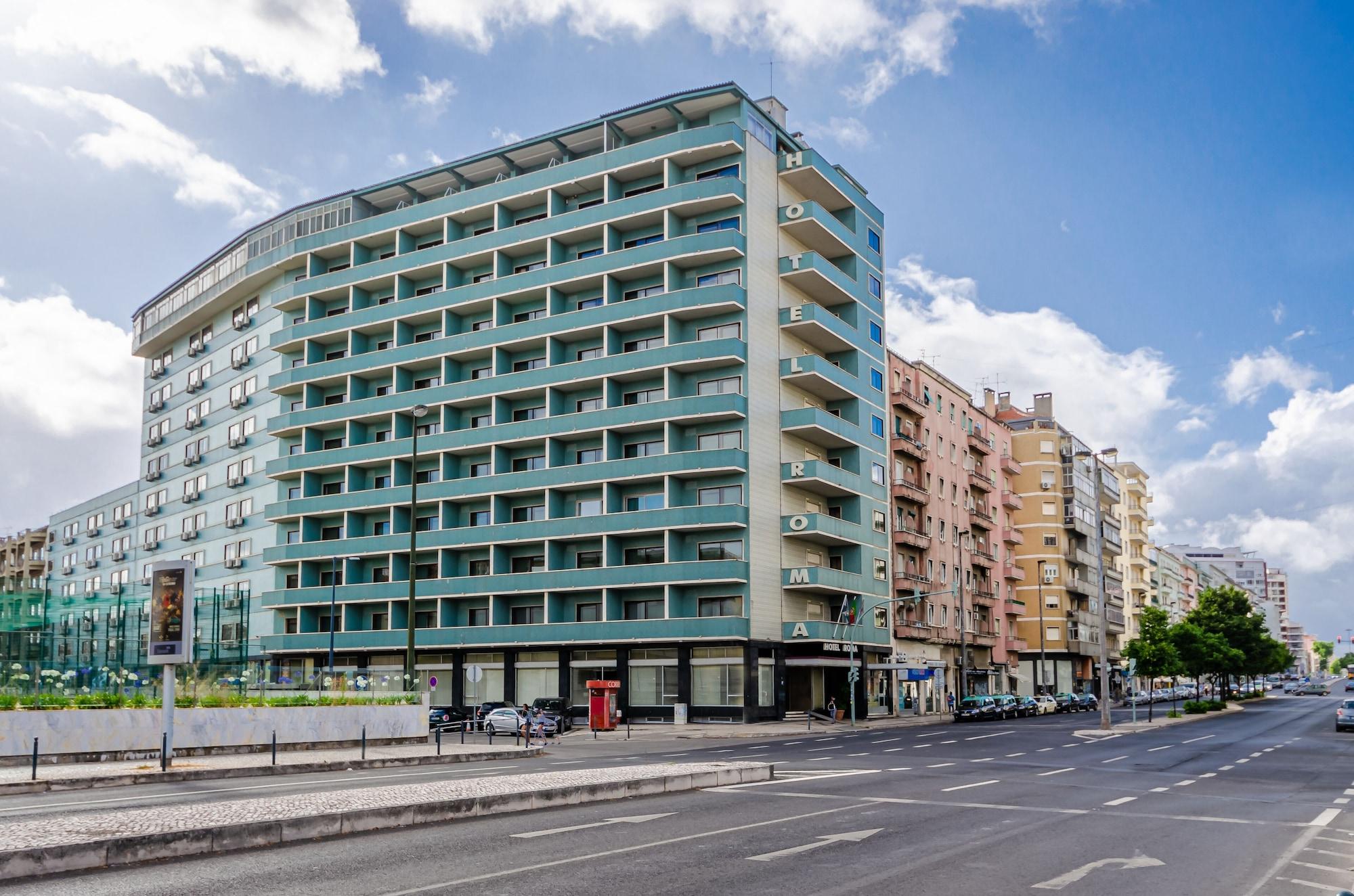 Vista Exterior Hotel Roma