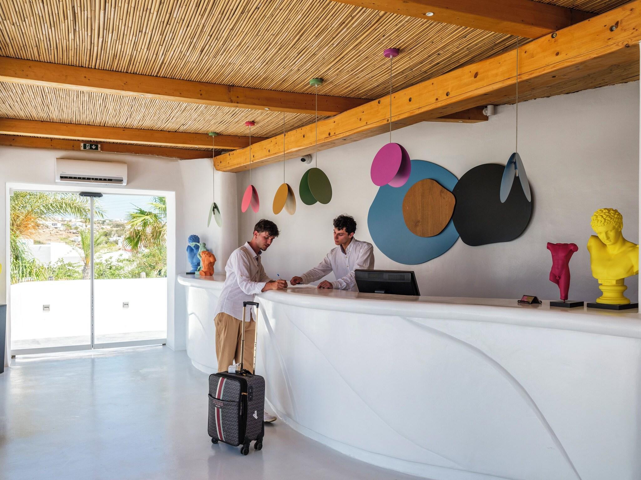 Vista Lobby Three Shades Mykonos