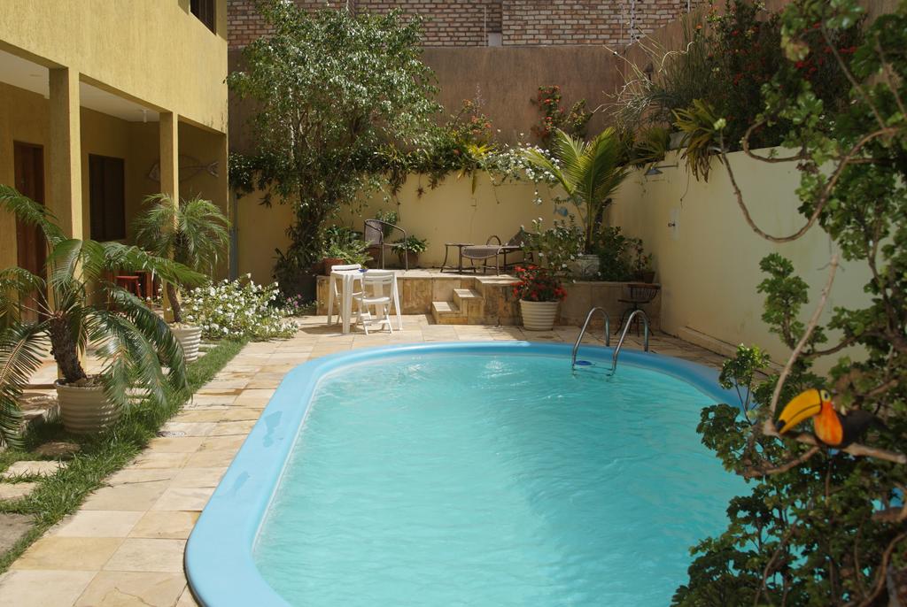 Vista Piscina Hospedaria Lua Raio de Sol