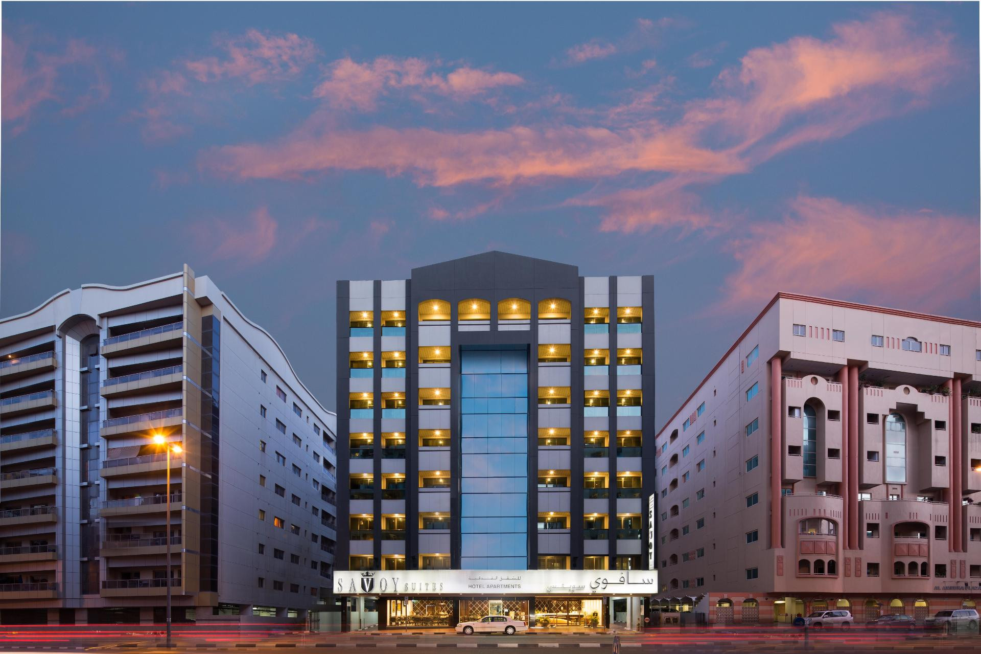 Vista Exterior Savoy Suites Hotel Apartments