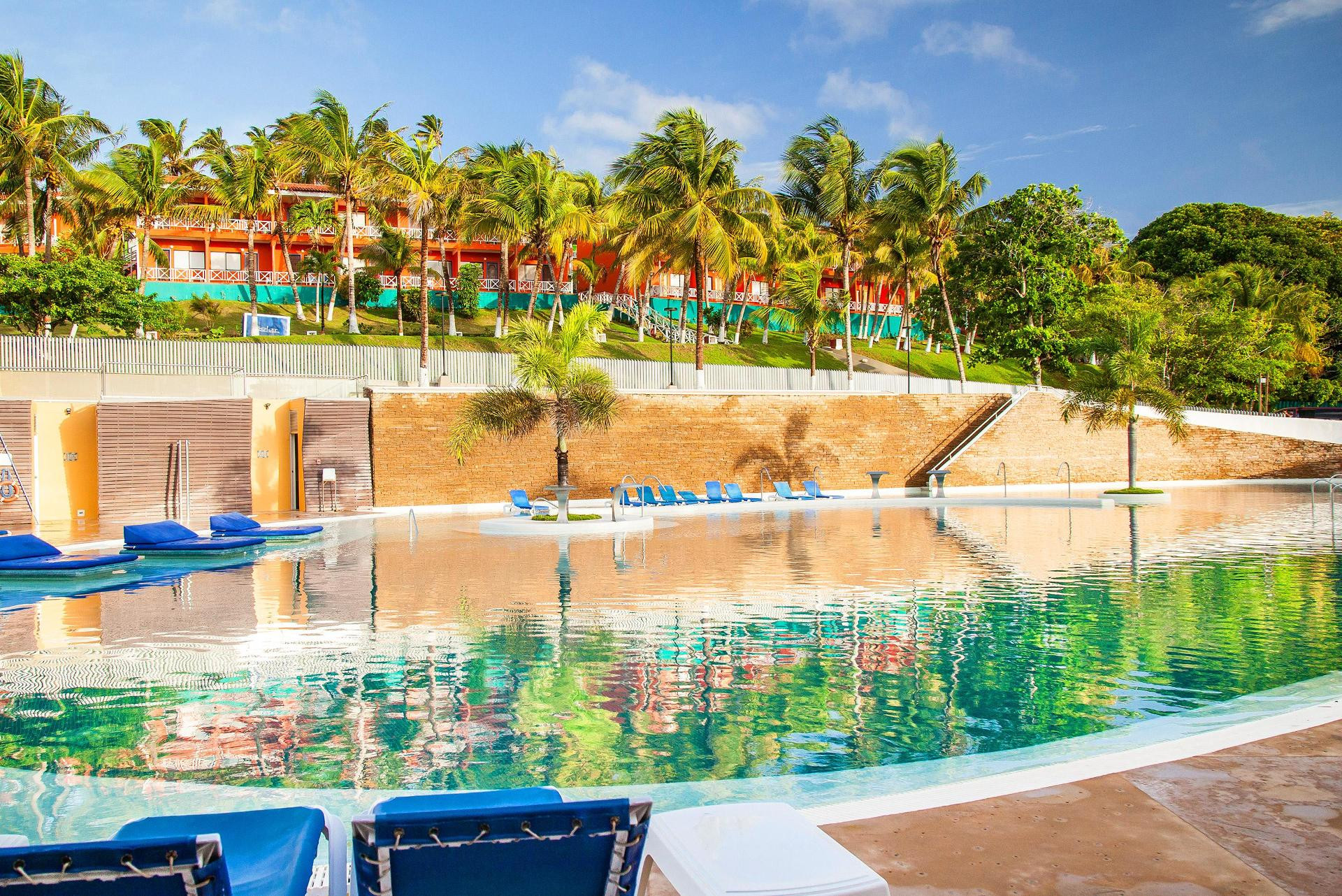 Pool view Sol Caribe Campo