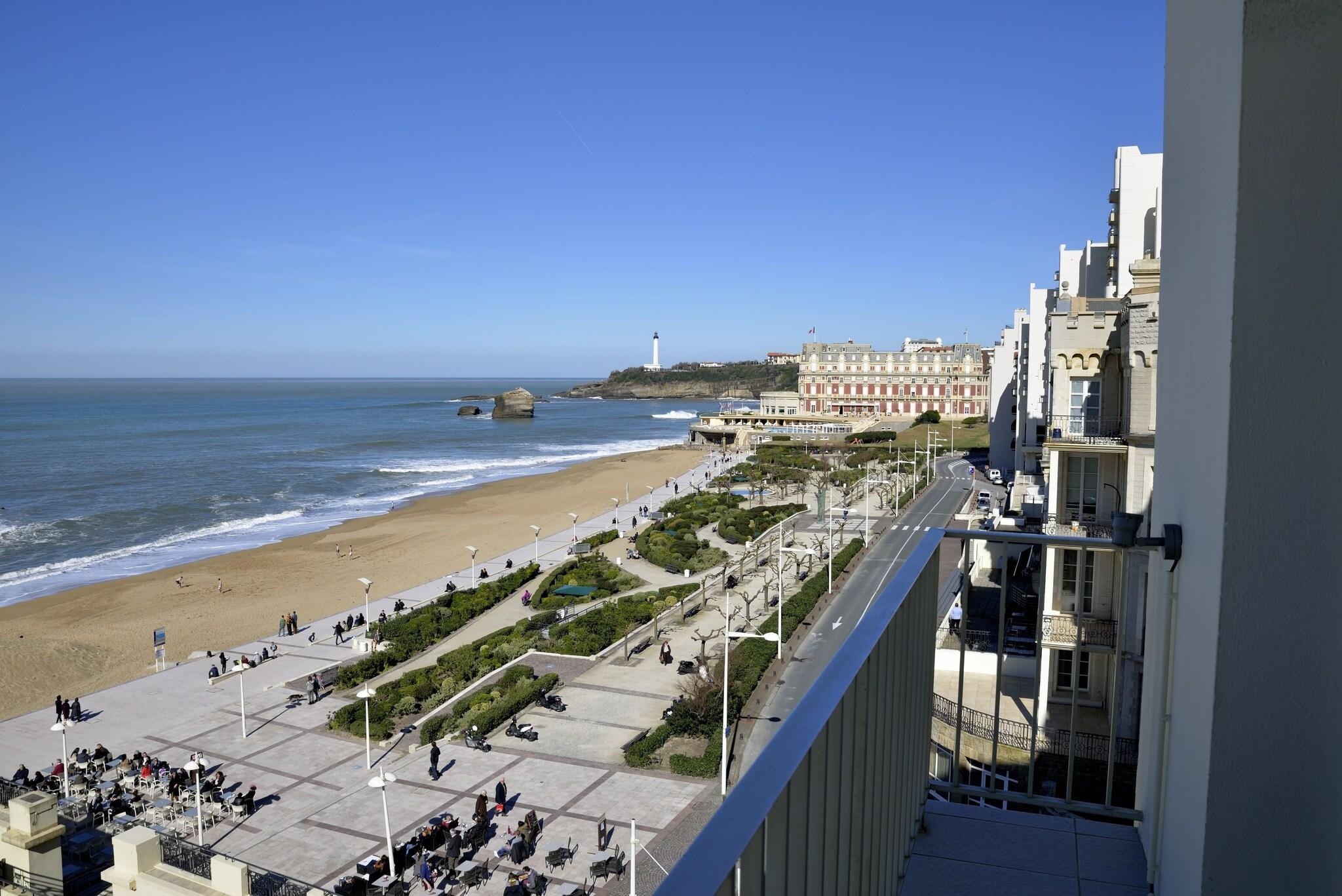 Vista Exterior Hotel le Windsor Grande Plage Biarritz
