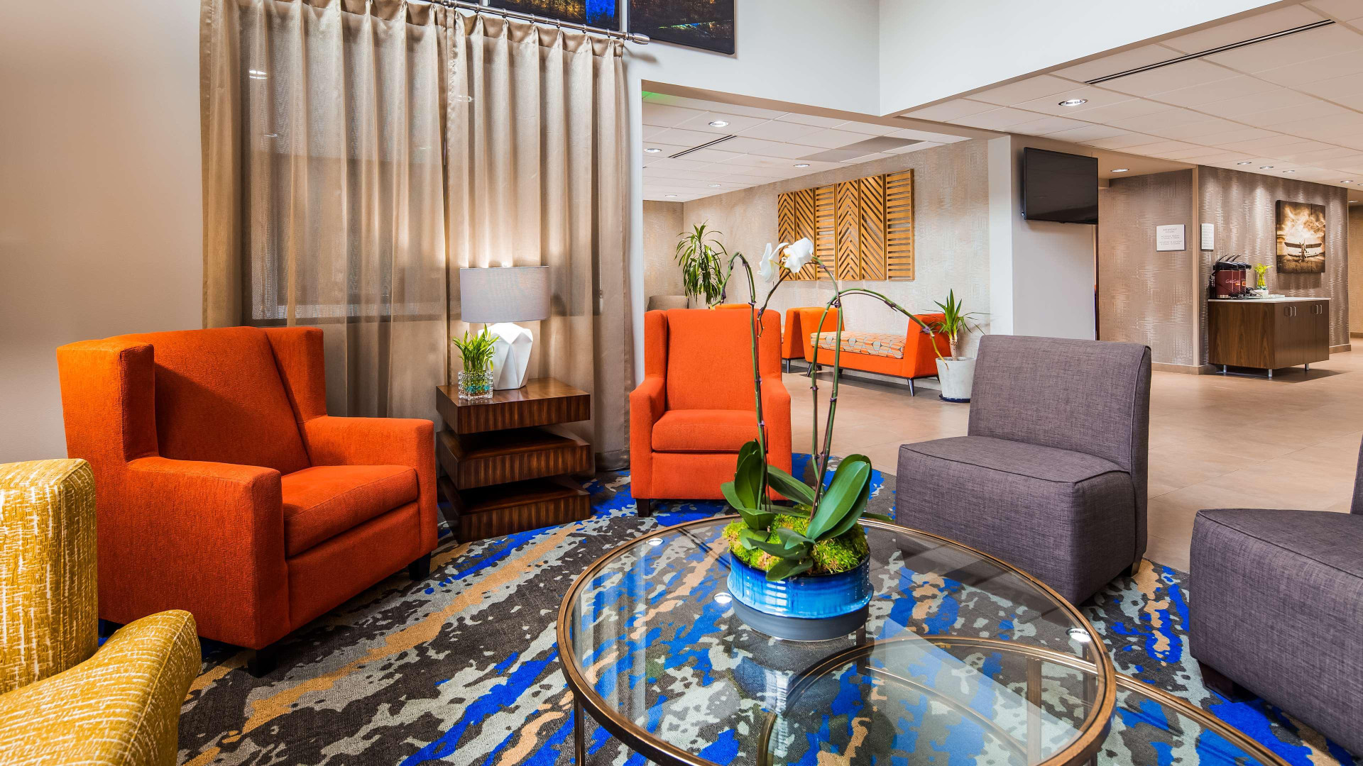Vista Lobby Best Western Plus Portland Airport Hotel & Suites