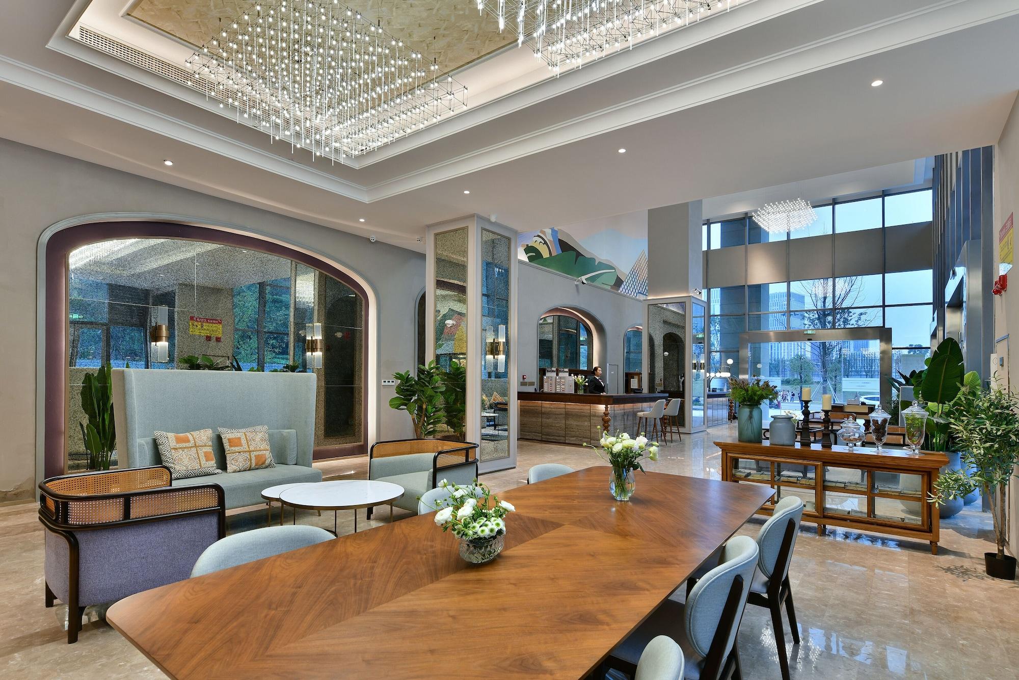 Vista Lobby Mercure Yibin Port
