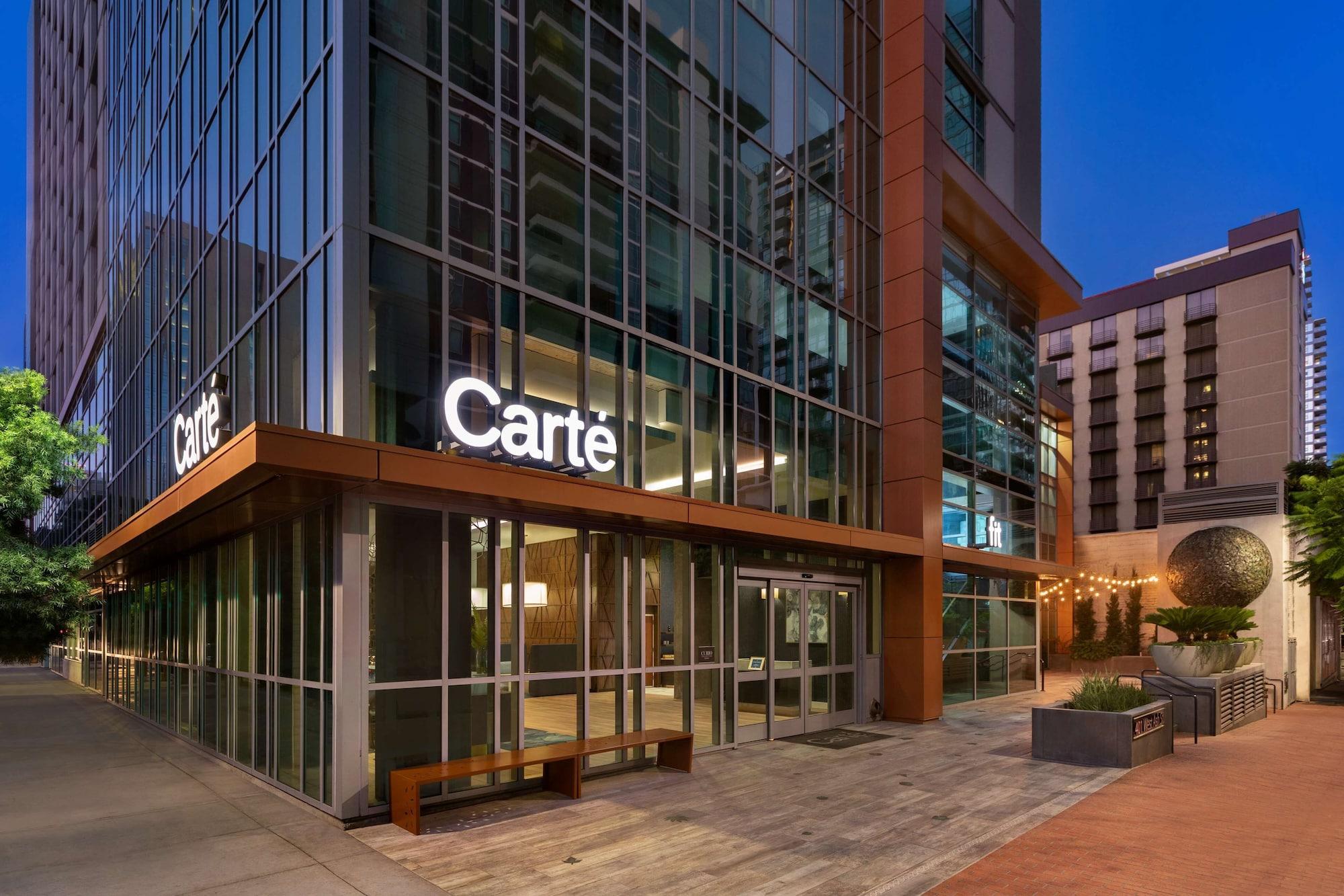 Vista Exterior Carte Hotel San Diego Downtown, Curio Collection by Hilton
