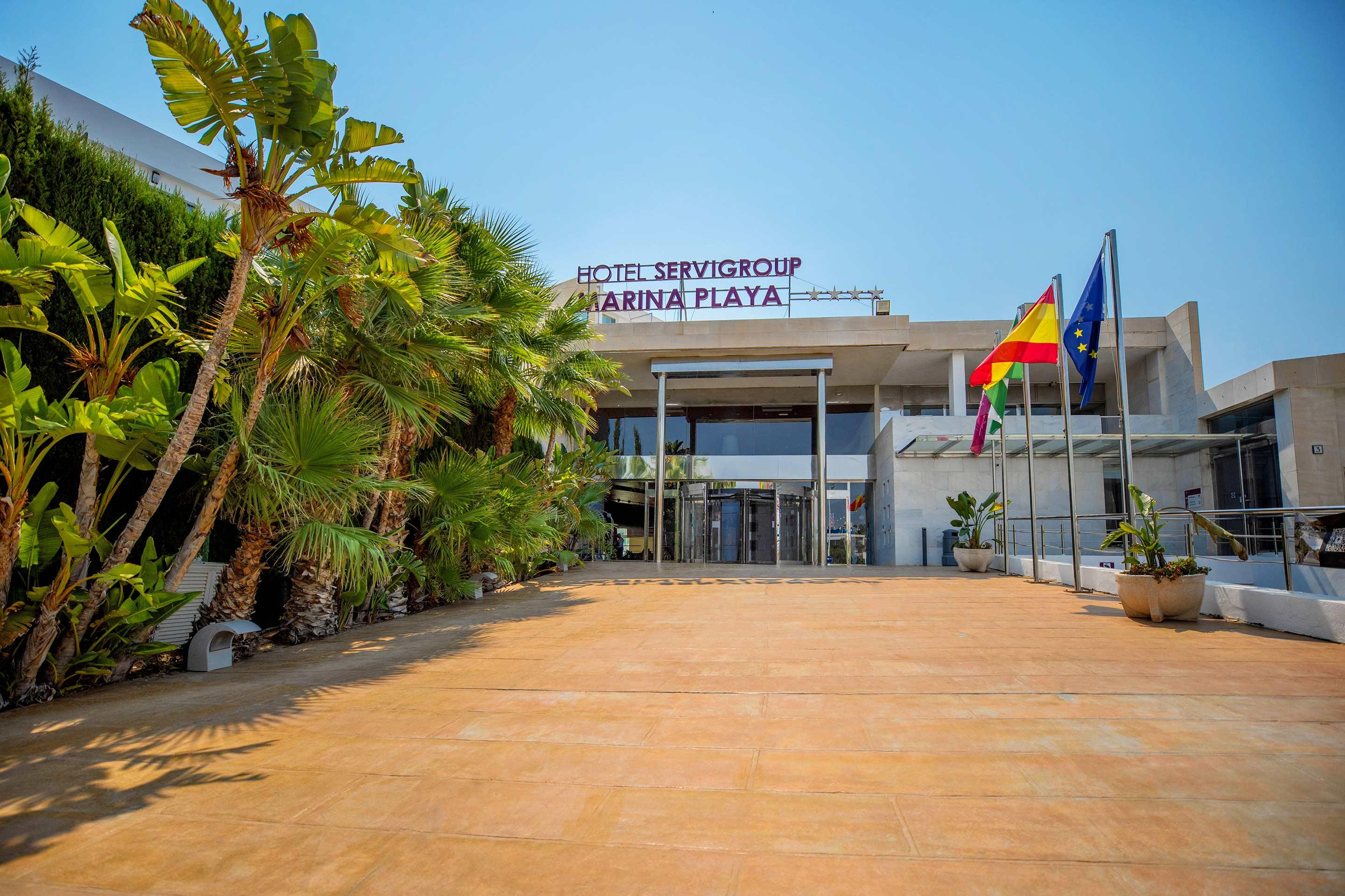 Vista Exterior Hotel Servigroup Marina Playa