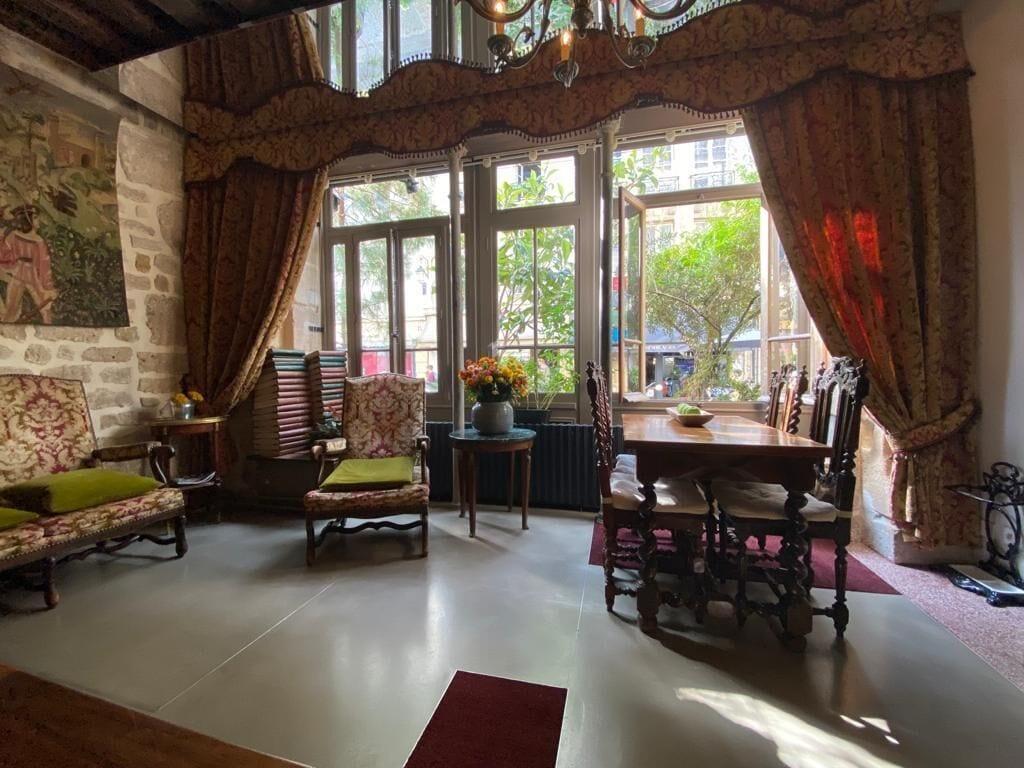 Vista Lobby Boutique Hôtel de la Place des Vosges