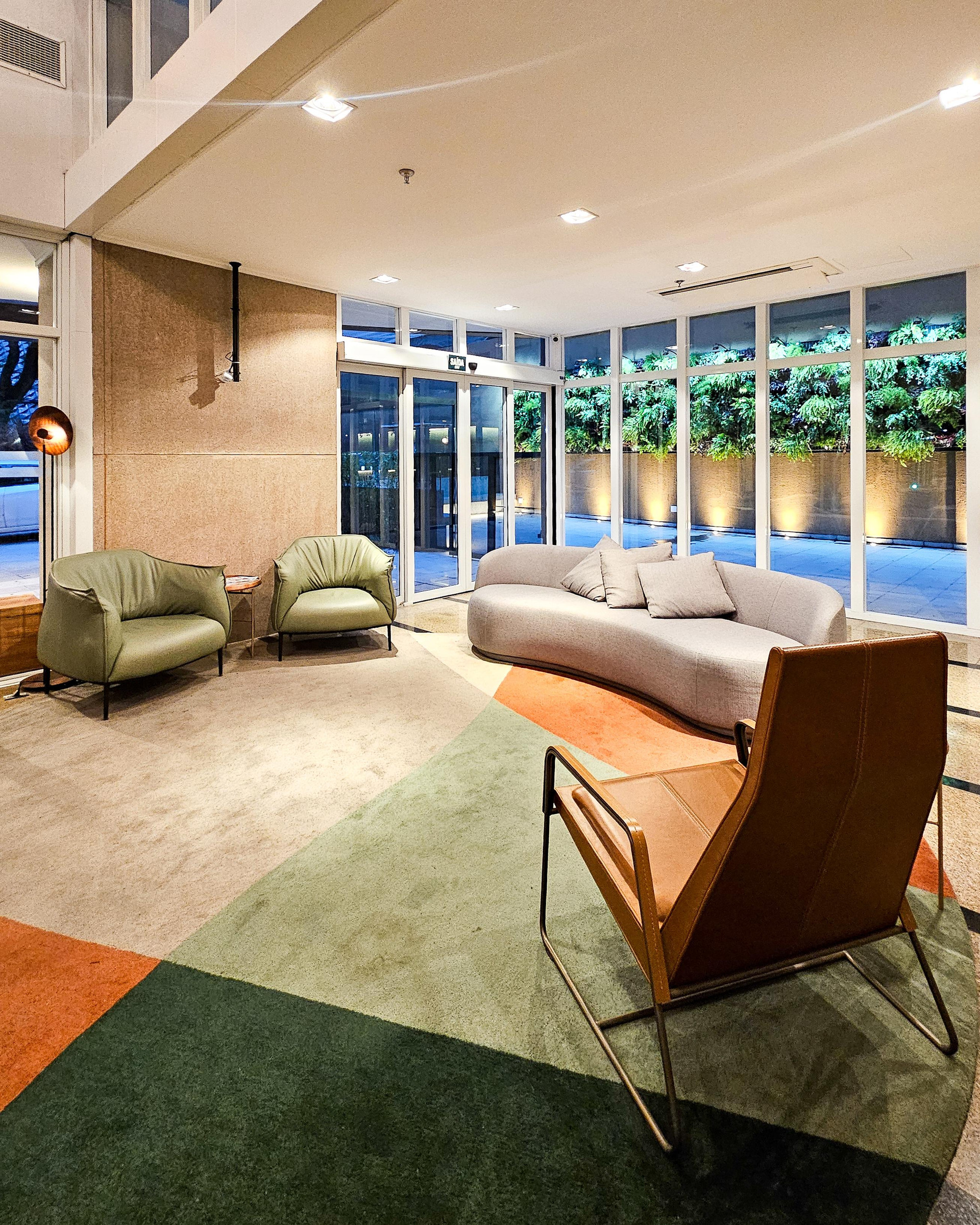 Vista Lobby Transamerica Prime International Plaza