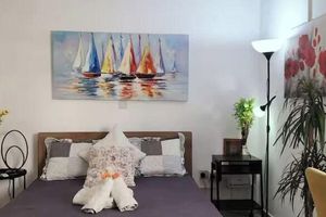 Alquiler Vacacional - Charming studio in lovely Limassol with WiFi, AC