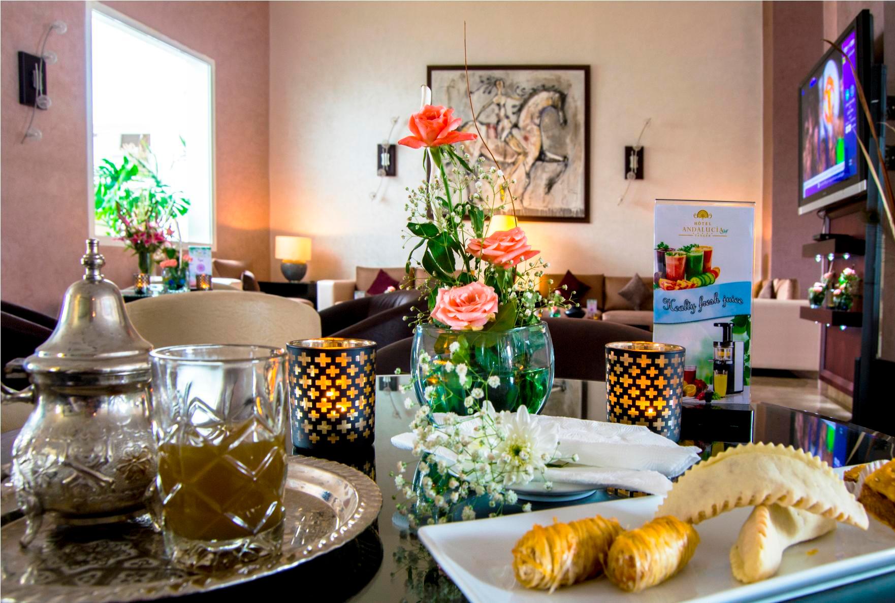 Vista Lobby Hotel Andalucia Golf & Spa Tanger