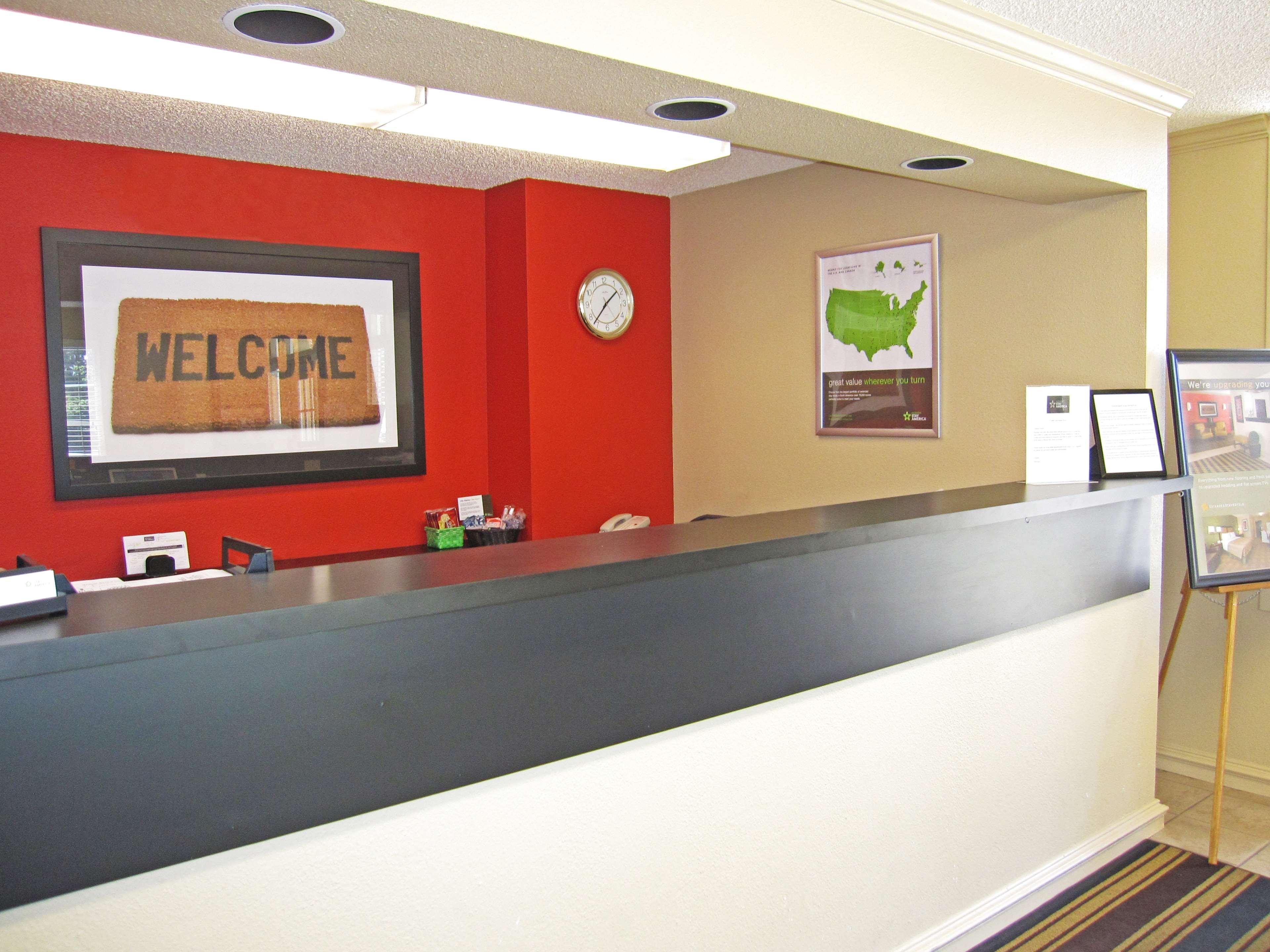 Vista Lobby Extended Stay America Suites San Jose Sunnyvale
