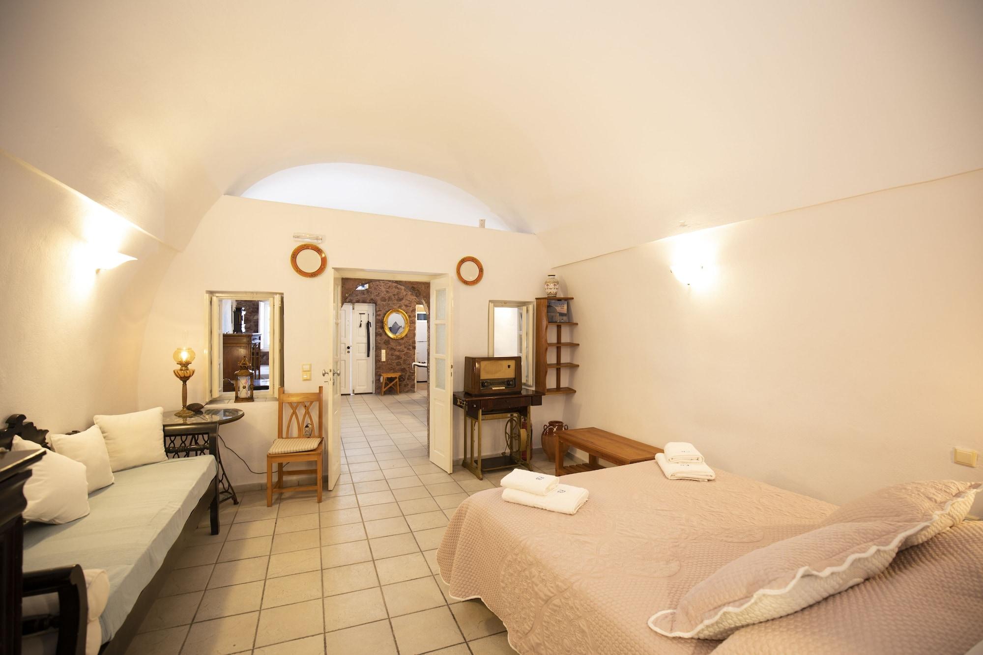 Comodidades del Alojamiento Santorini Folia Bianca