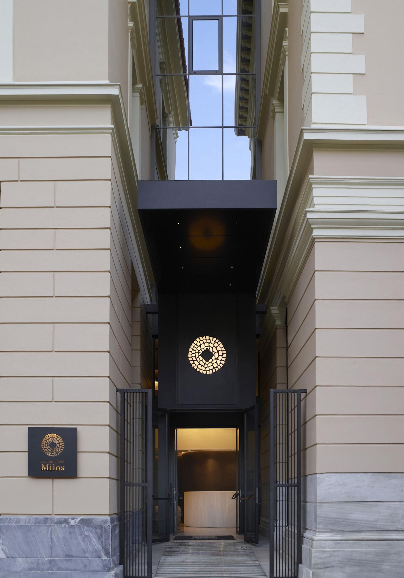 Vista Exterior xenodocheio Milos