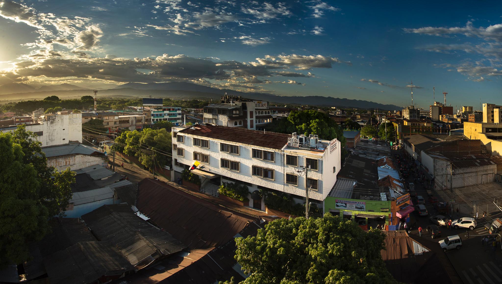 Vista Exterior Hotel Chicala