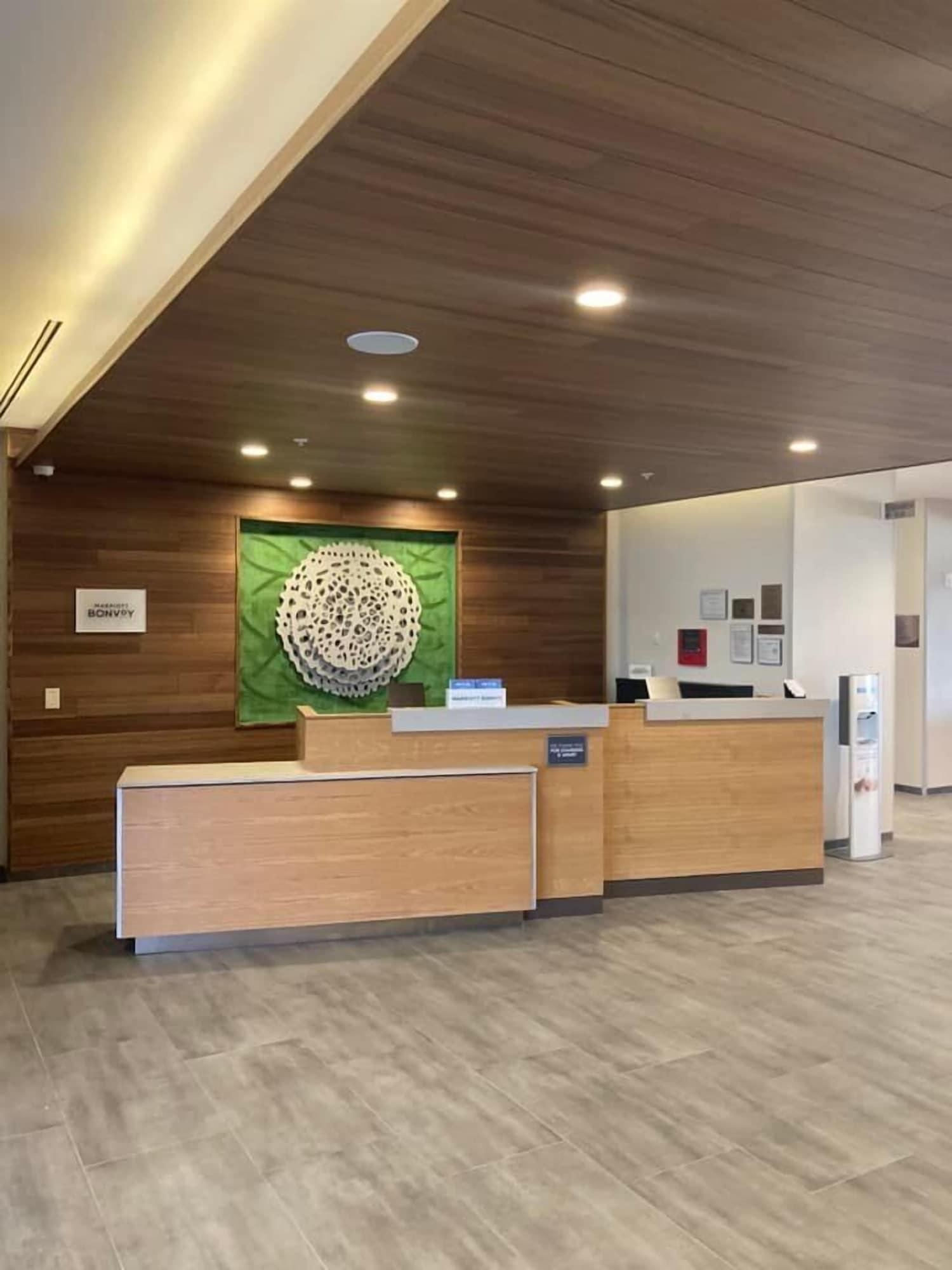 Vista Lobby Fairfield Inn & Suites by Marriott Rome