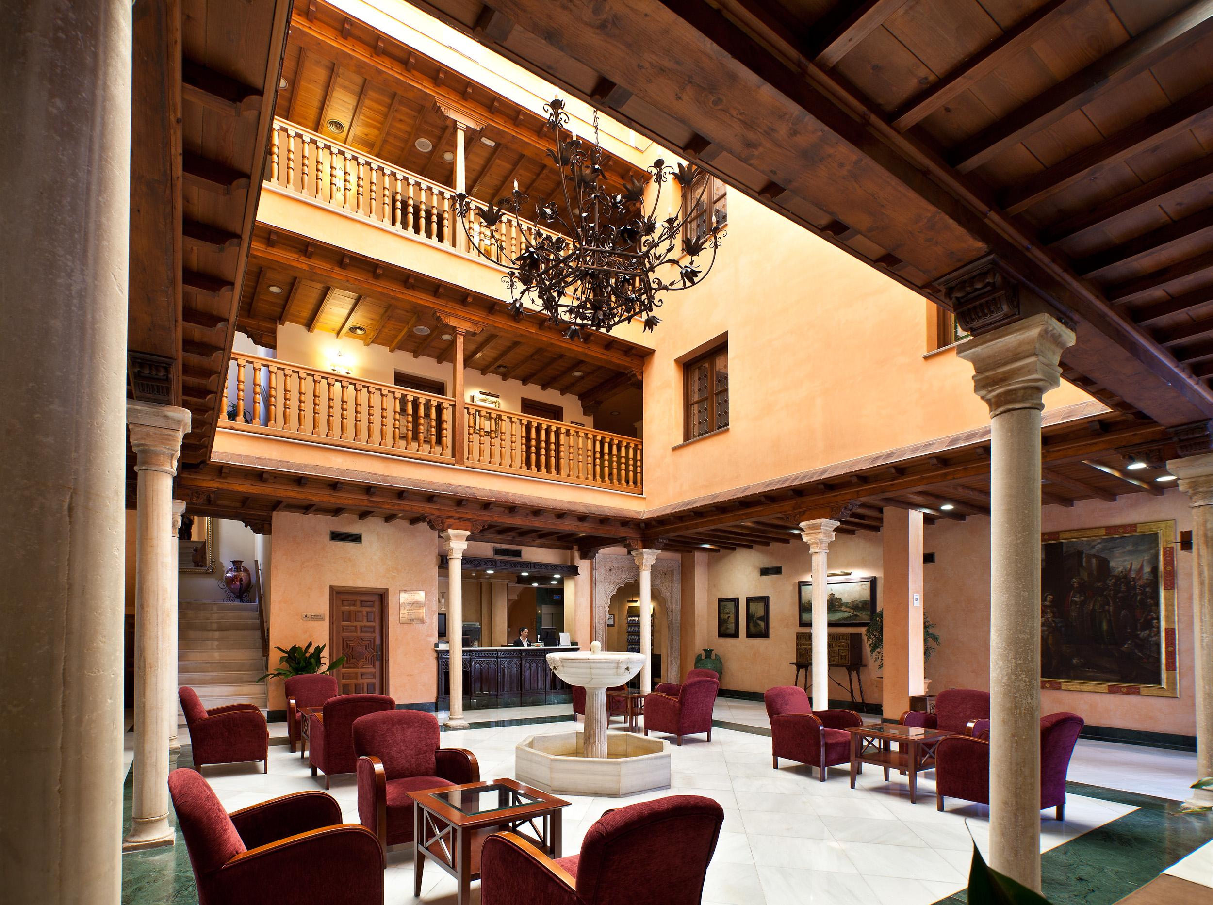Vista Lobby Sercotel Palacio De Los Gamboa
