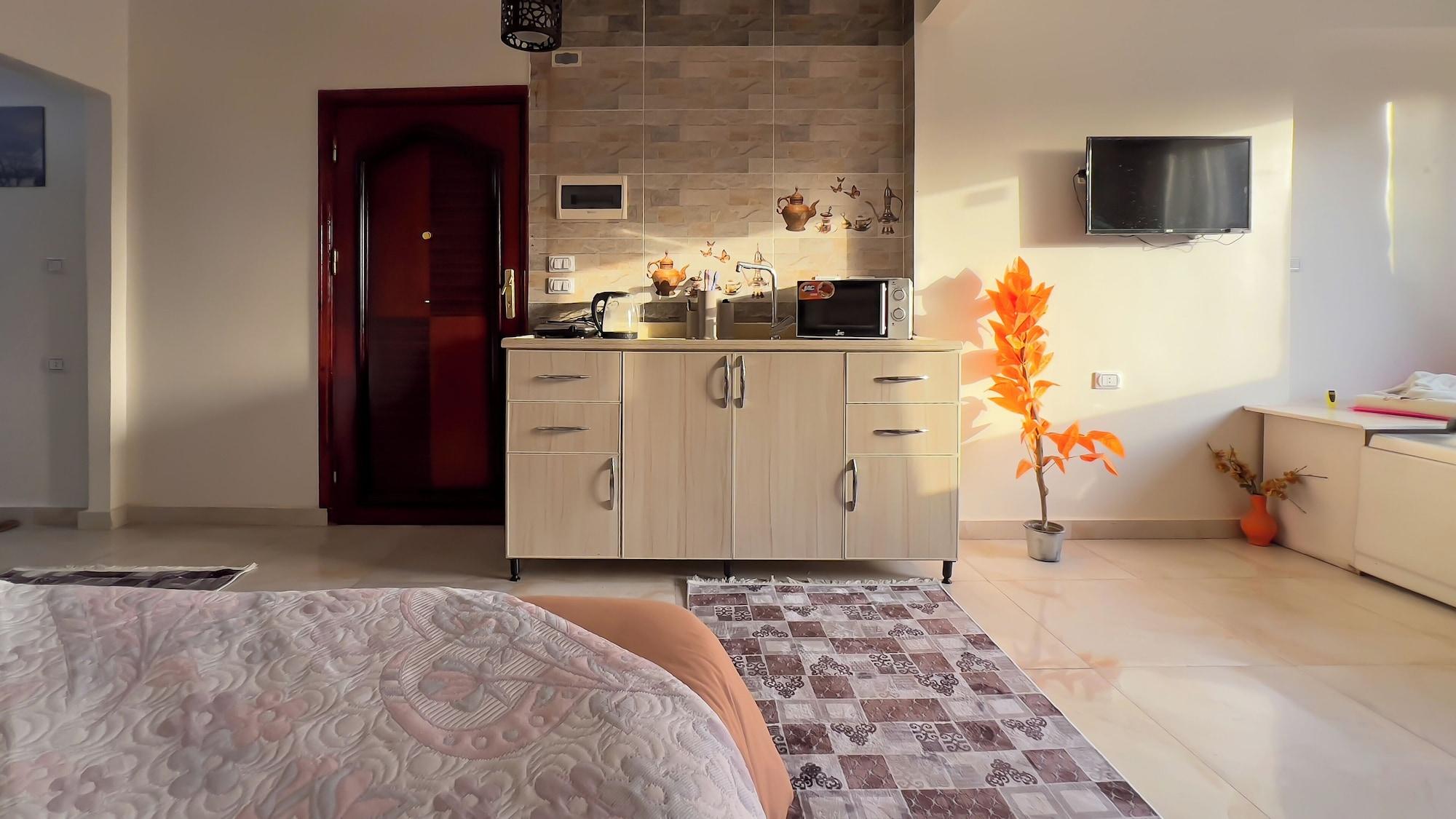 Equipamiento de Habitación Luxury jacuzzi & pyramids view