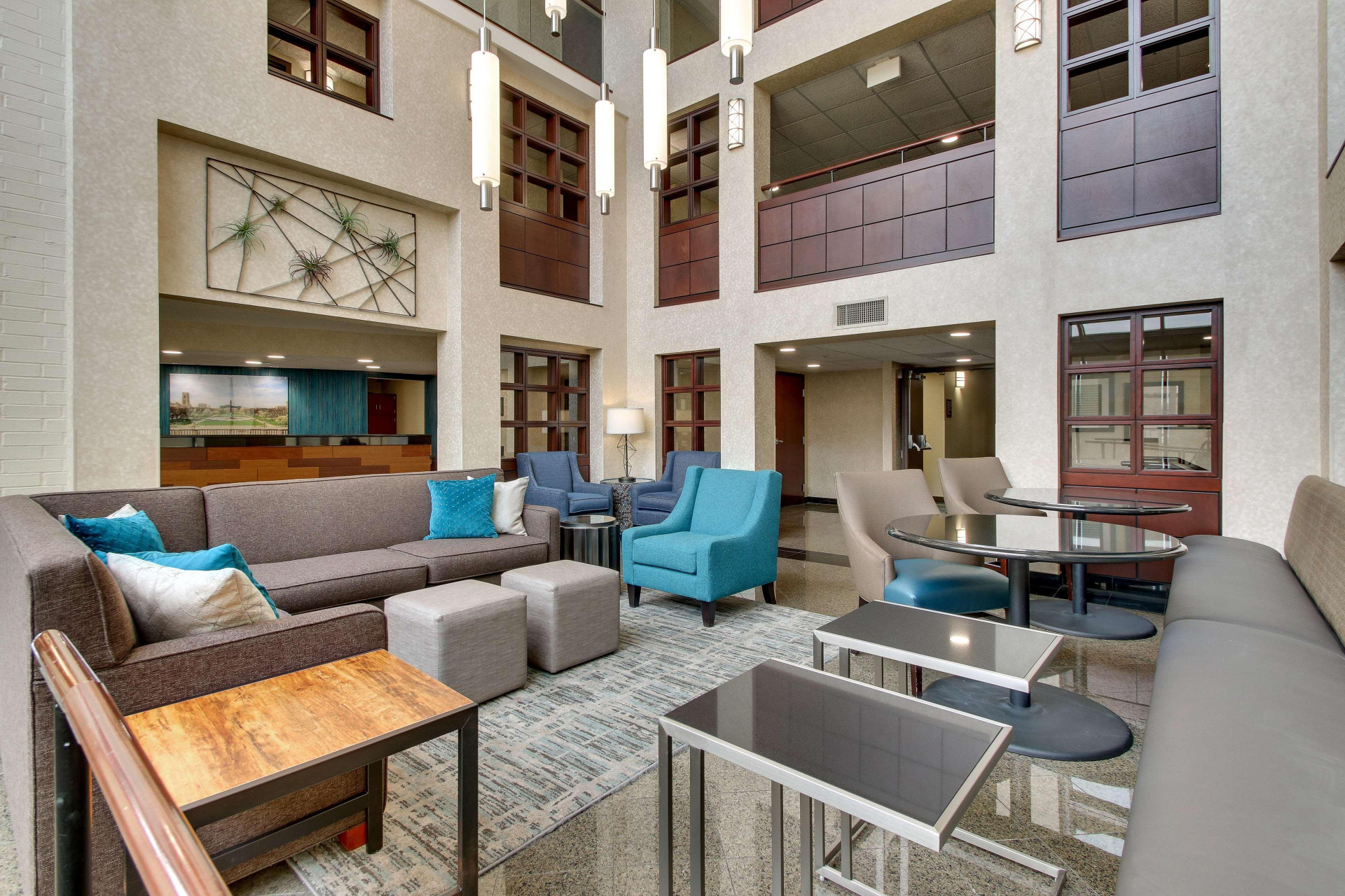 Vista Lobby Best Western Plus Indianapolis North at Pyramids